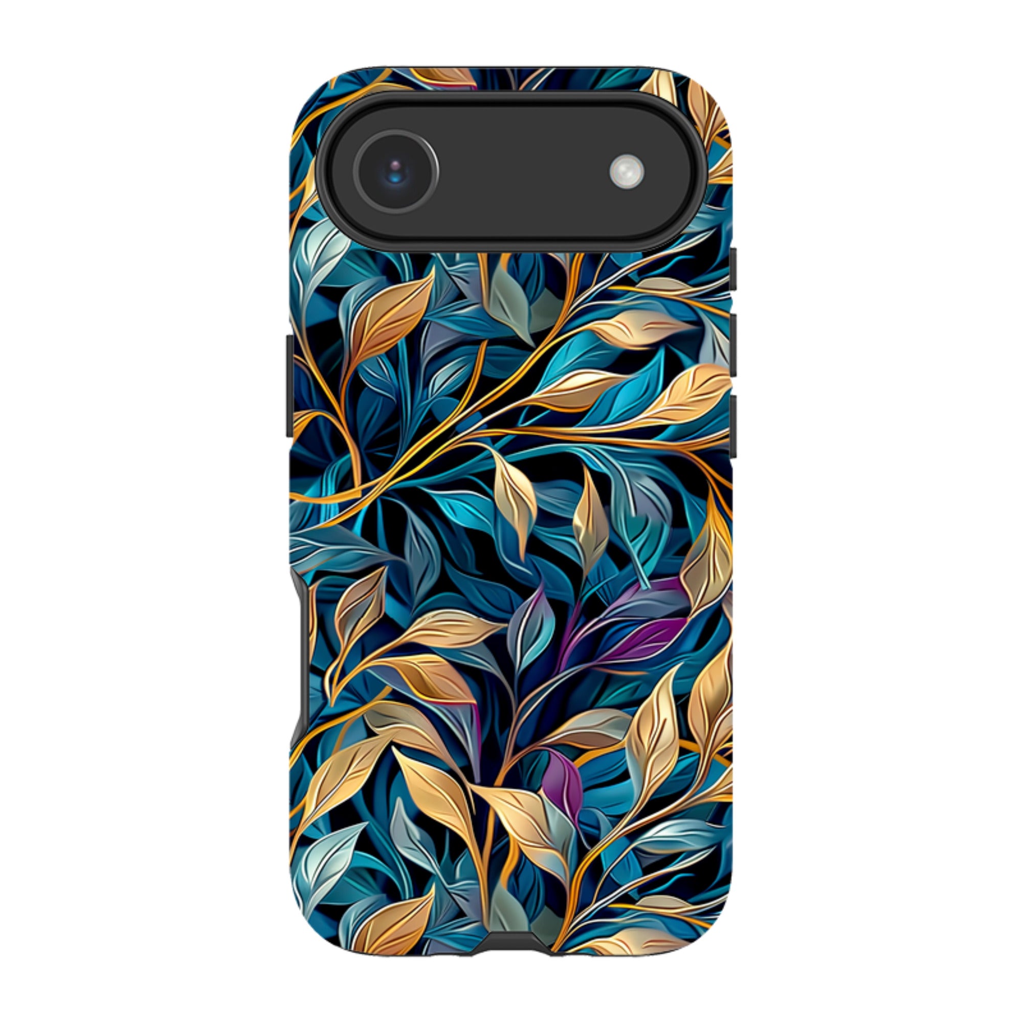 iPhone MagSafe Tough Case - Golden Leaves