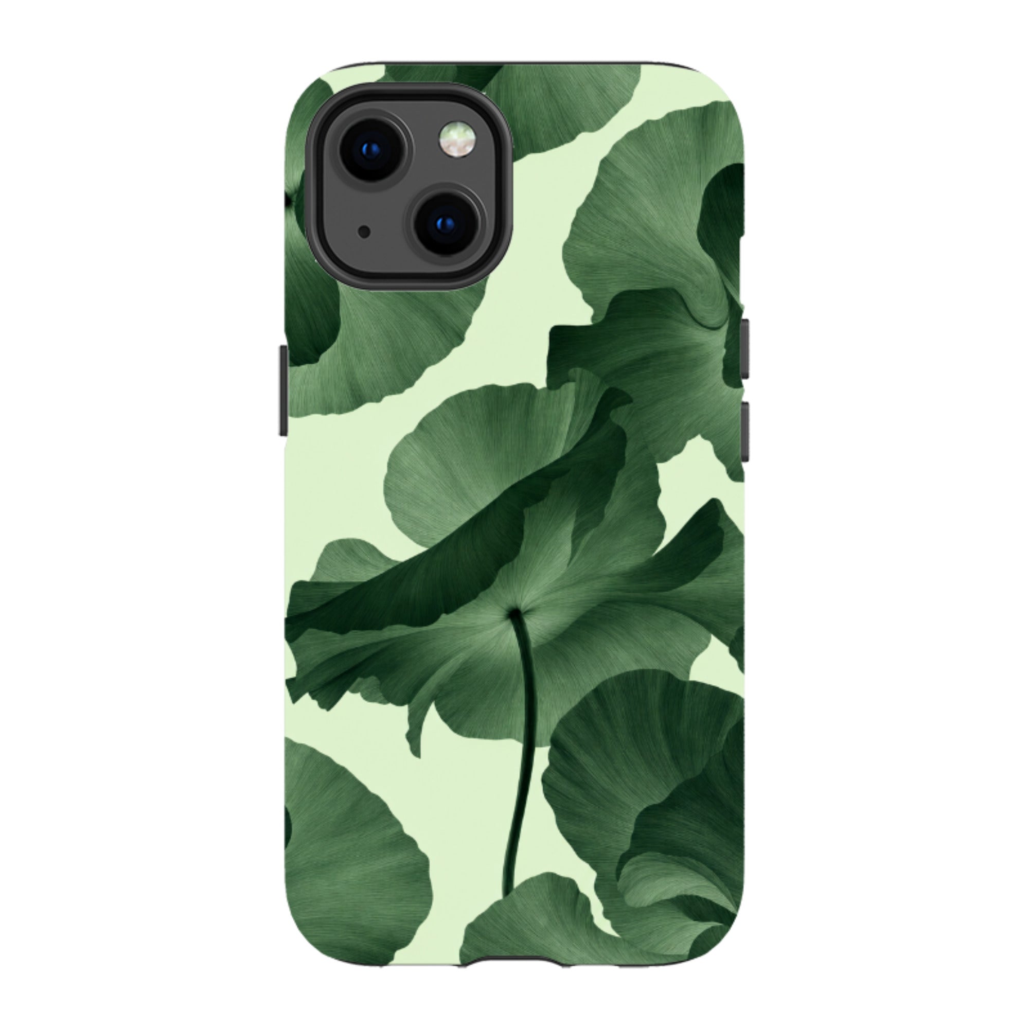 iPhone MagSafe Tough Case - Sage Green Poppy