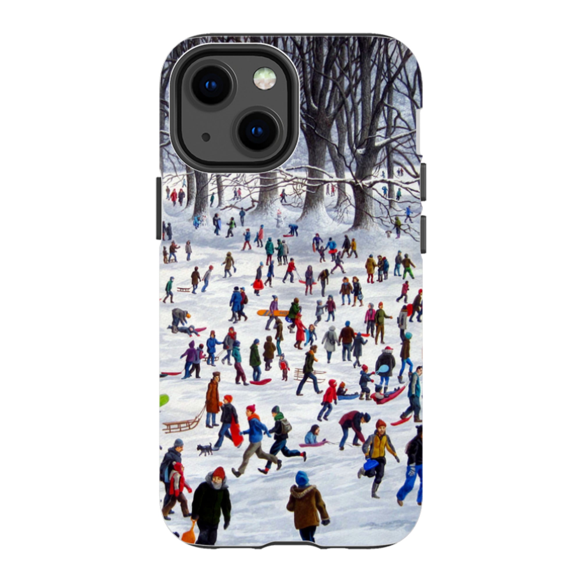 iPhone Tough Case - Snowtime By Philip Hood