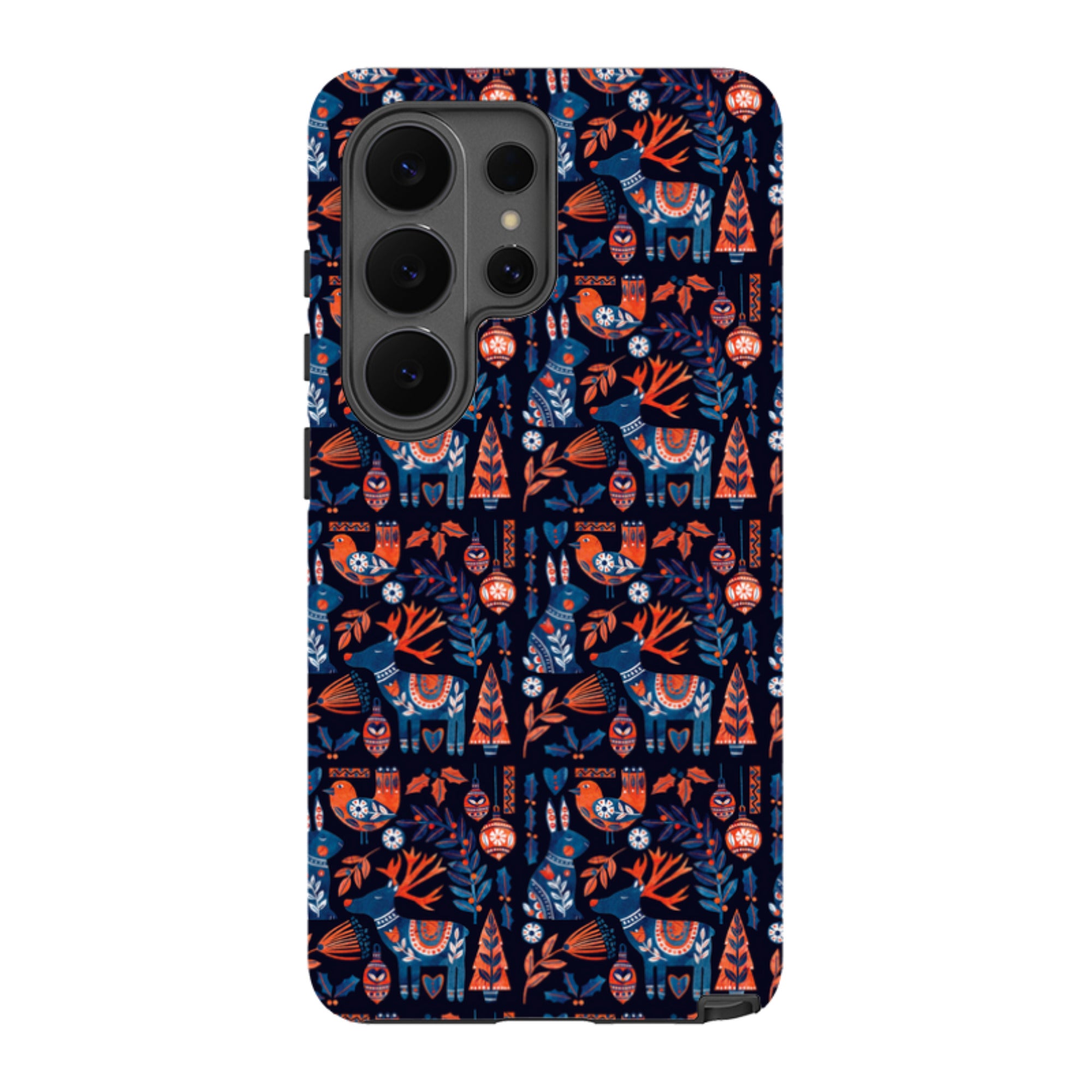 Samsung Tough Case - Scandi Animals Dark By Tracey English