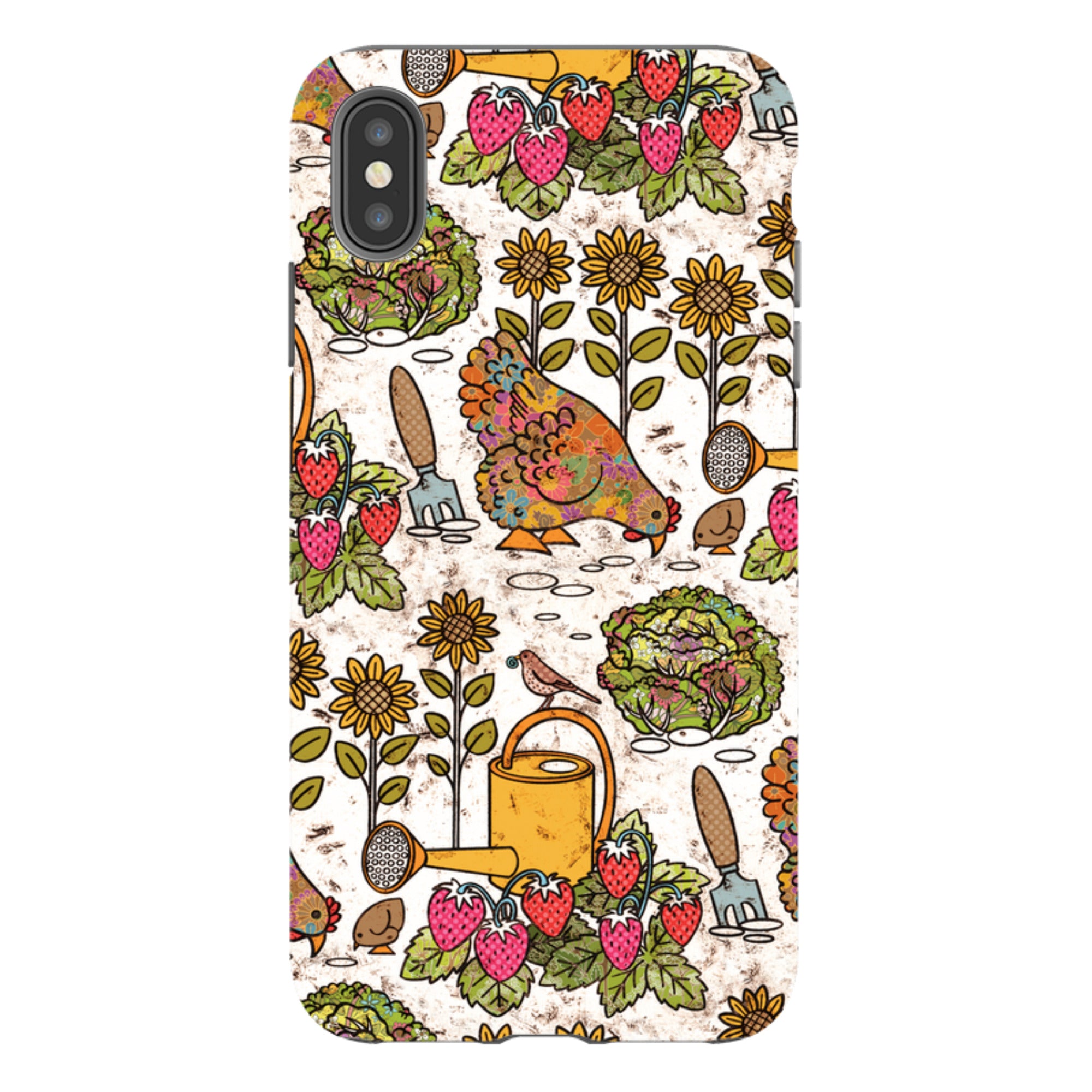 iPhone Tough Case - Garden By Amelia Bowman