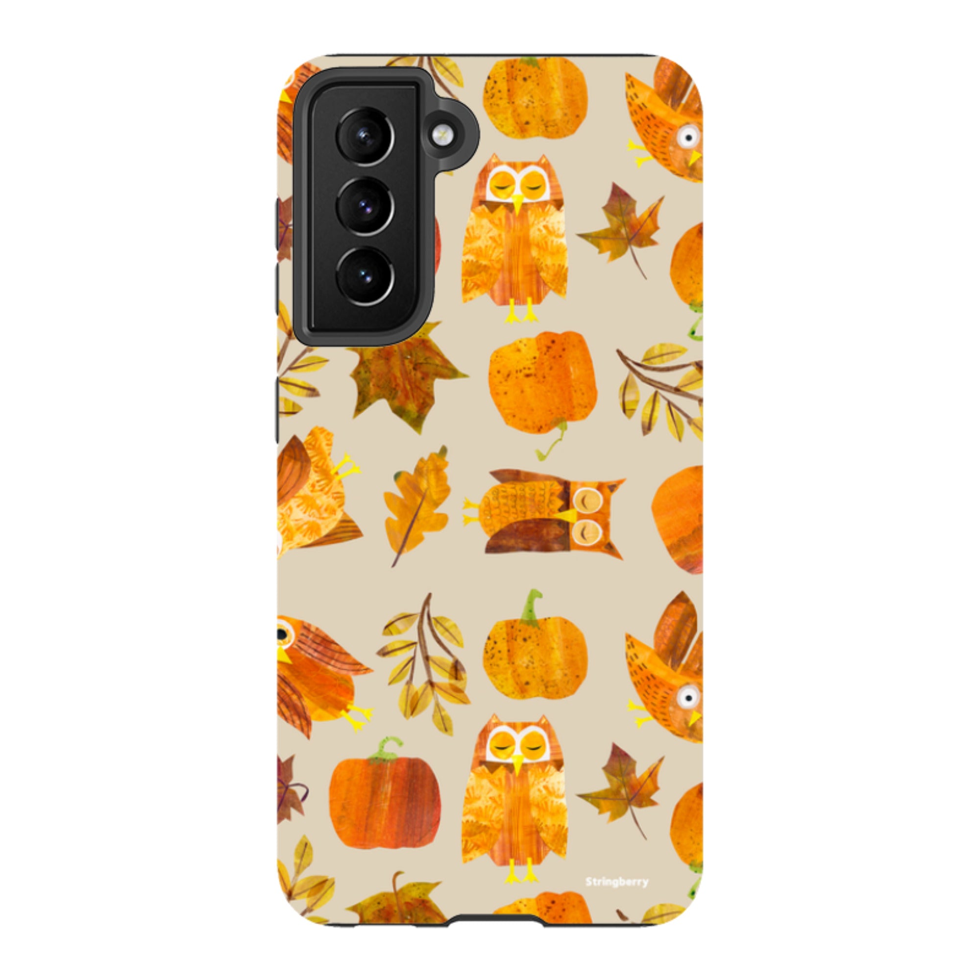 Samsung Tough Case - Pumpkins and Owls By Tracey English