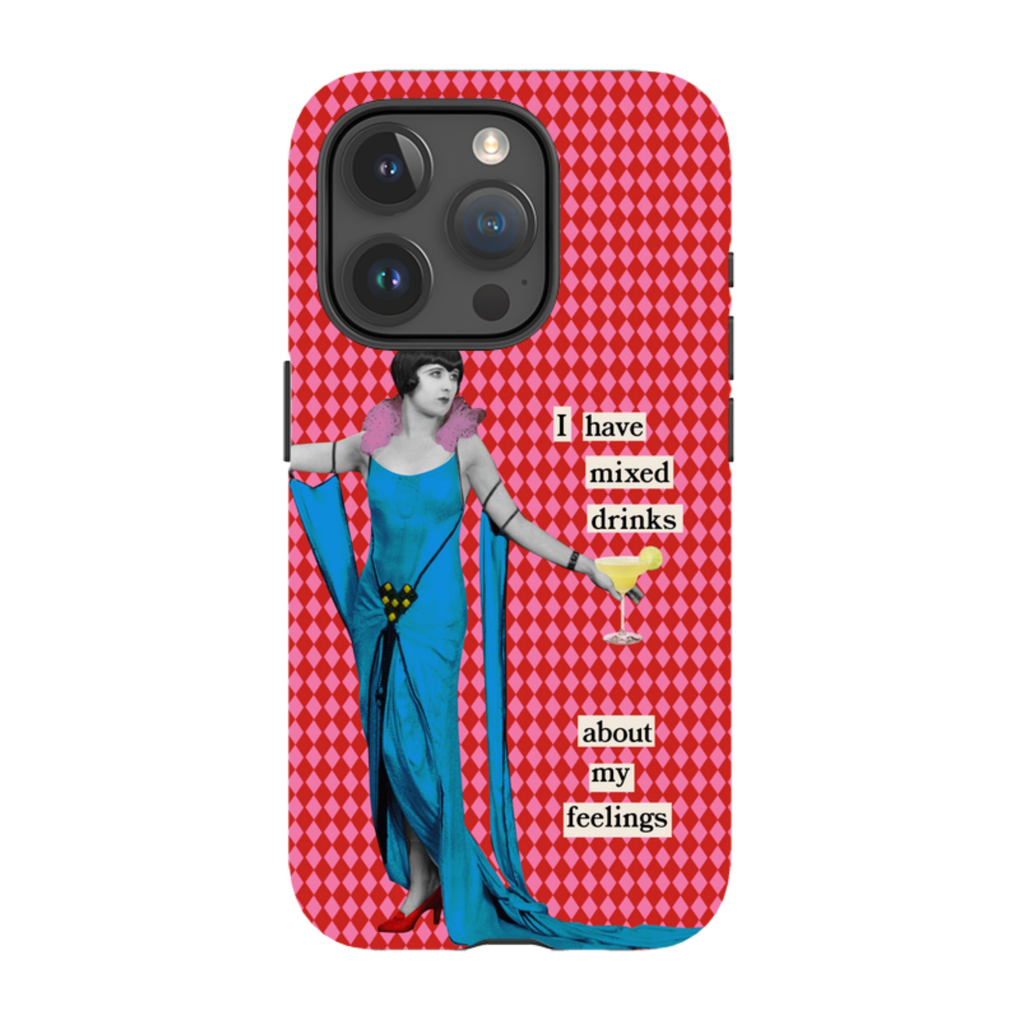iPhone Tough Case - Mixed Drinks By Clare Jordan