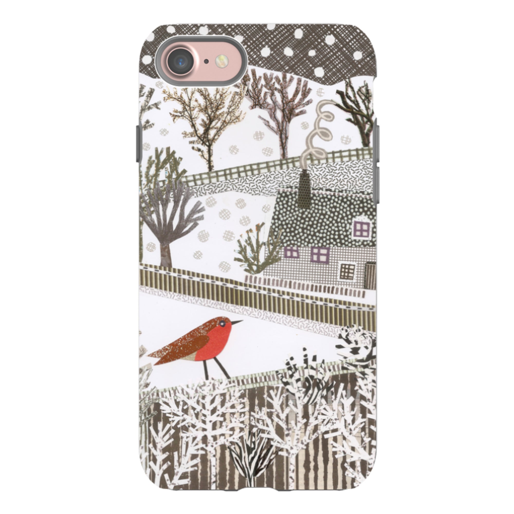 iPhone Tough Case - Robin Cottage By Jane Robbins