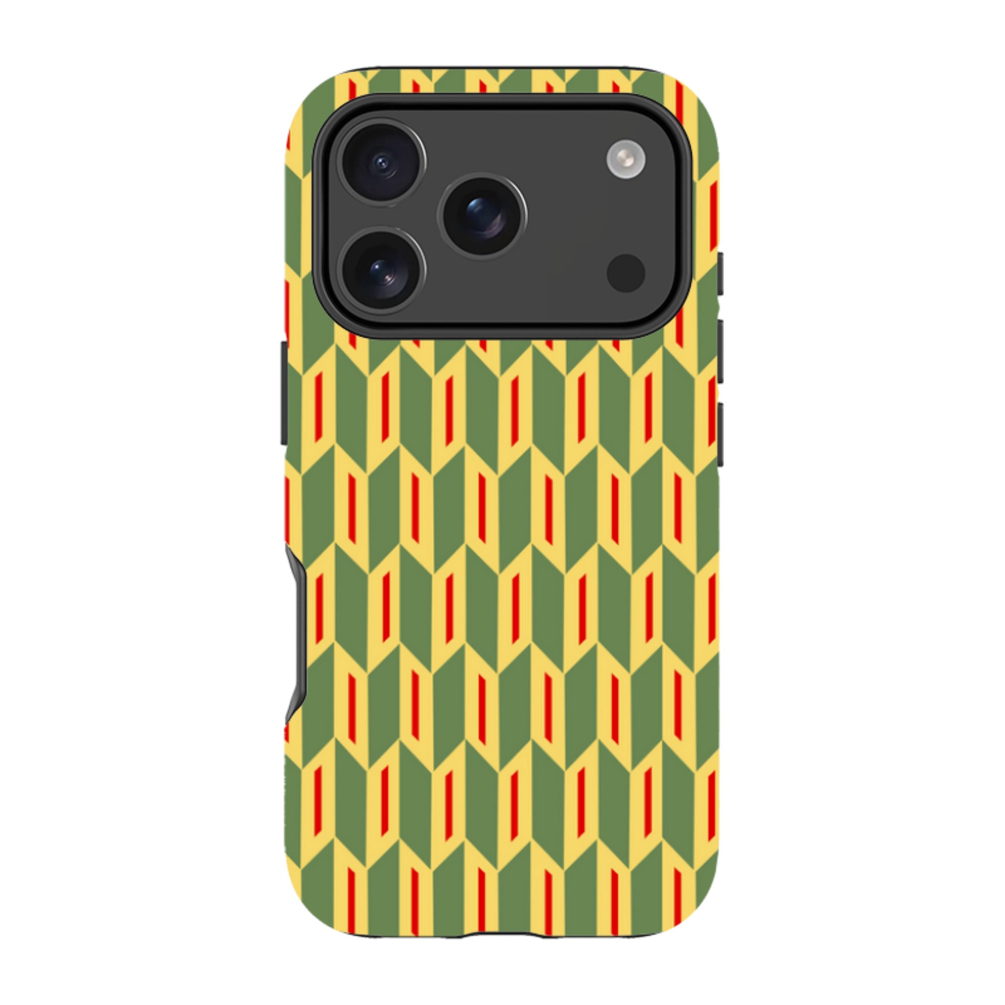 iPhone MagSafe Tough Case - Chevrons By Cressida Bell