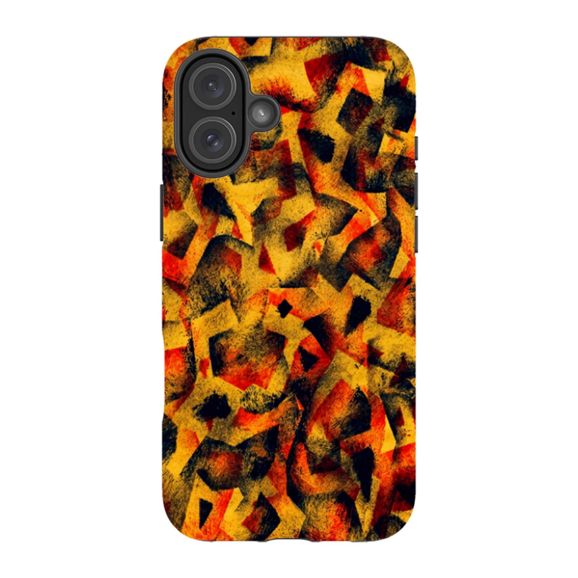 iPhone MagSafe Tough Case - Abstract Cubism
