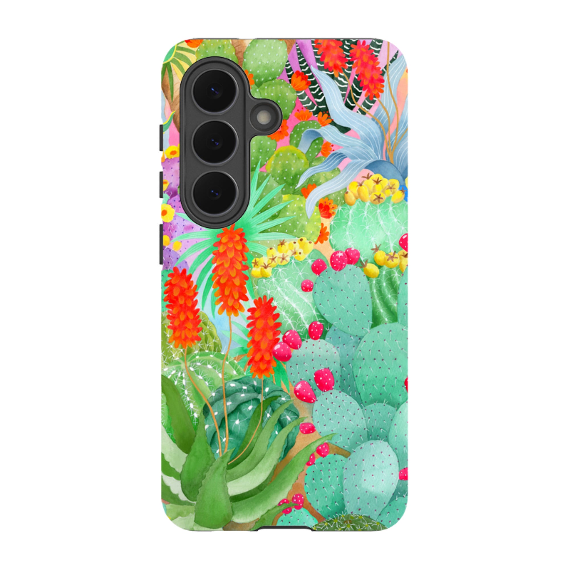 Samsung Tough Case - Cactus By Bex Parkin
