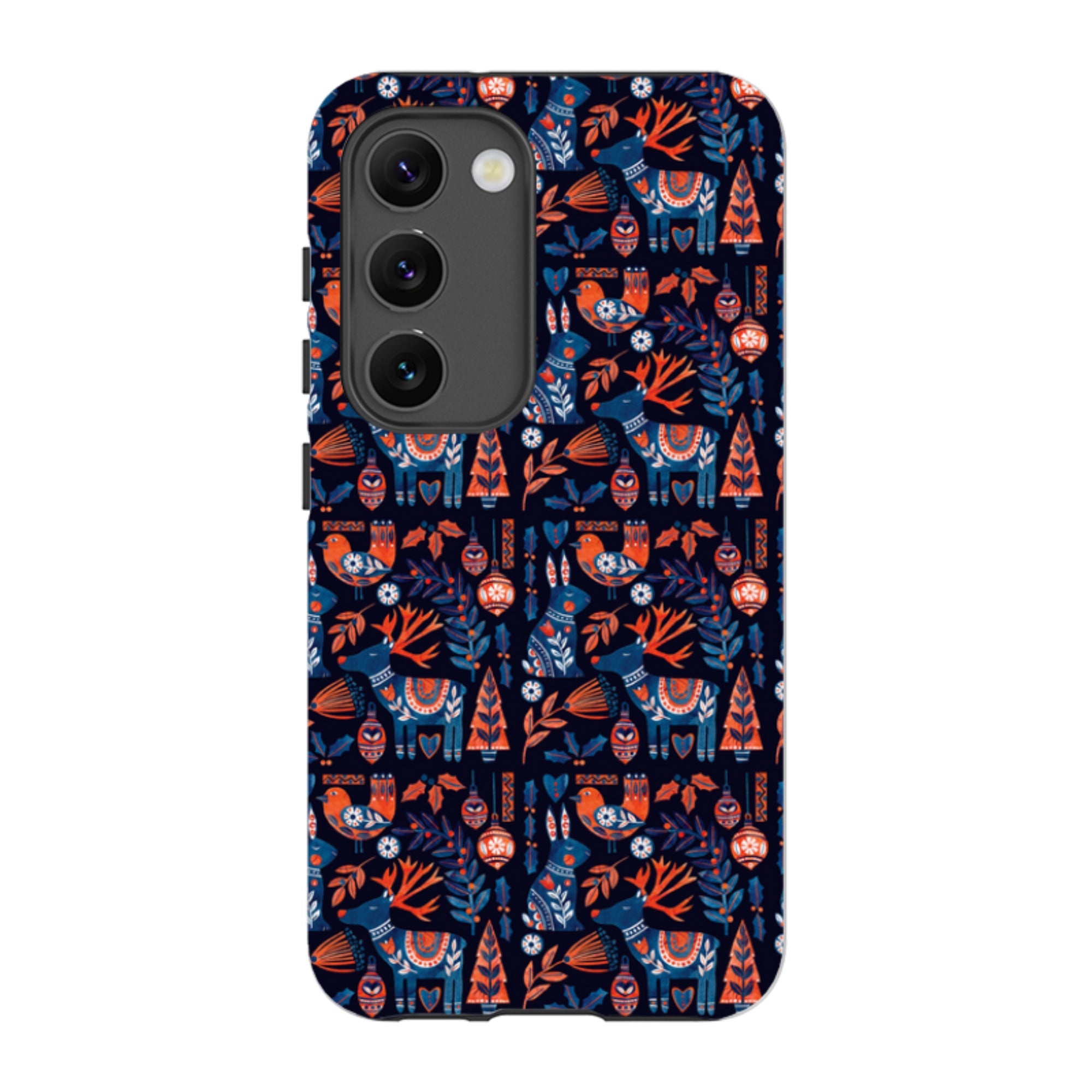 Samsung Tough Case - Scandi Animals Dark By Tracey English