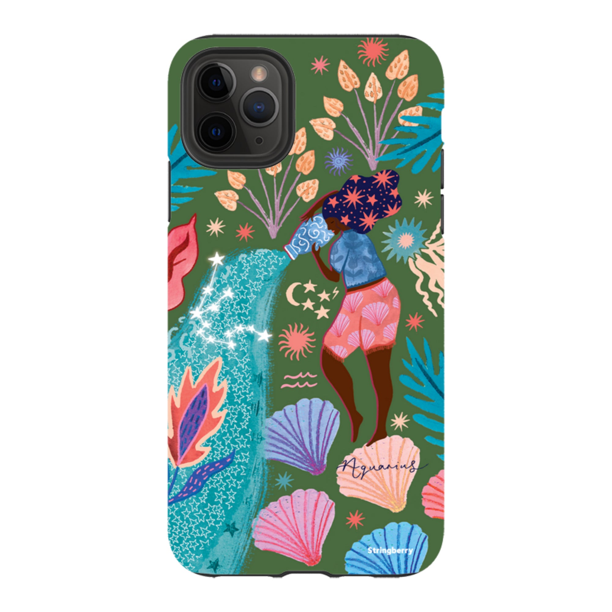 iPhone Tough Case - Aquarius By Emma Frances Grant