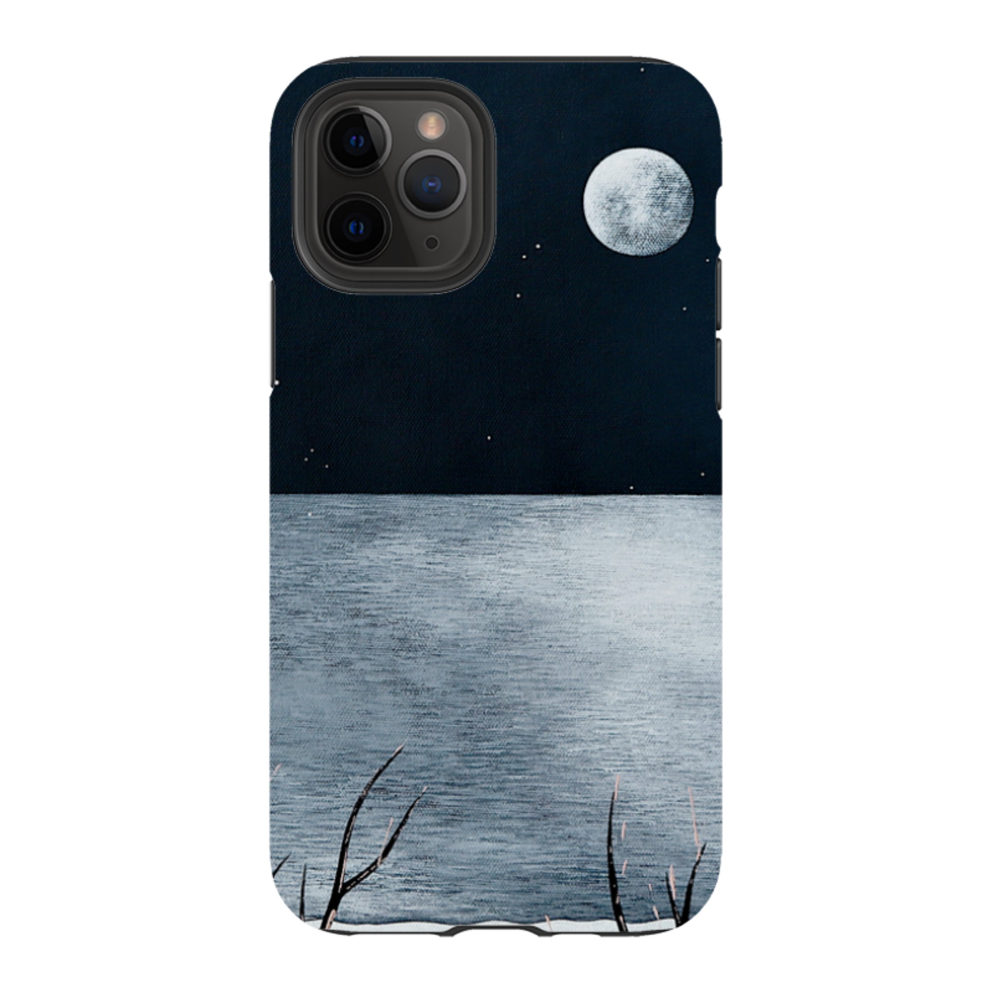 iPhone Tough Case - Night Of The Huge Moon By Natasha Newton