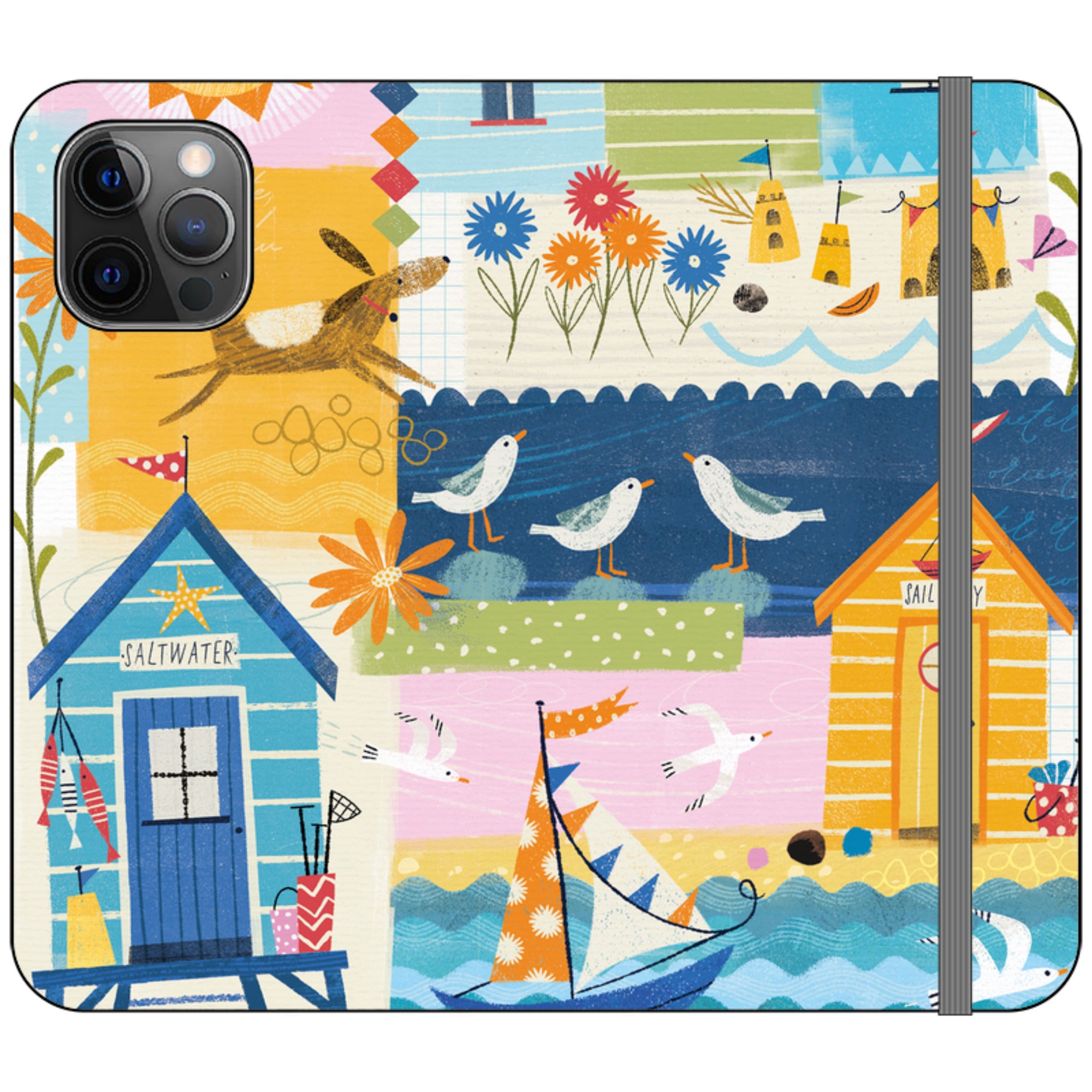 Sunny Days Wallet Case By Ali Brookes