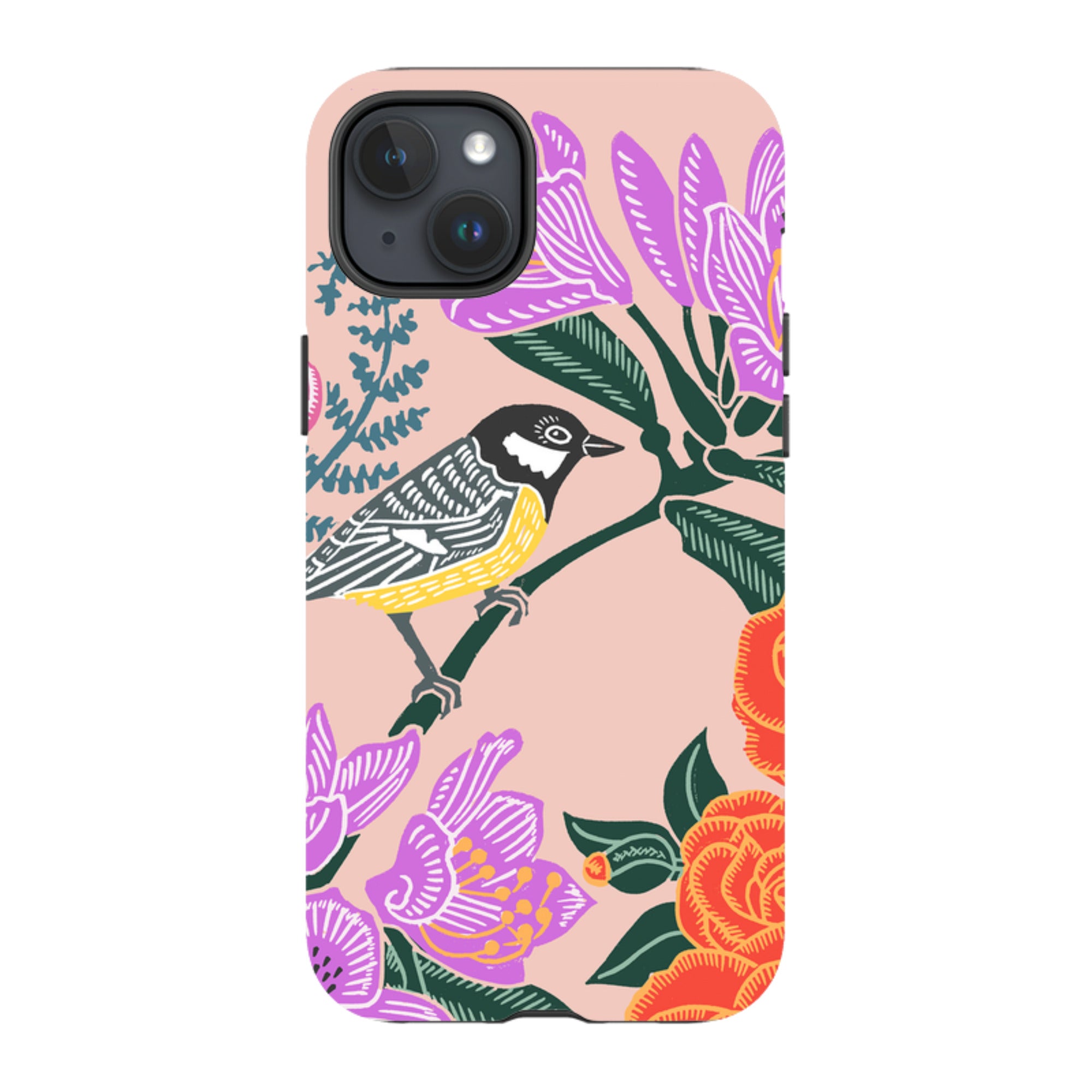 iPhone Tough Case - Camelia By Kate Heiss