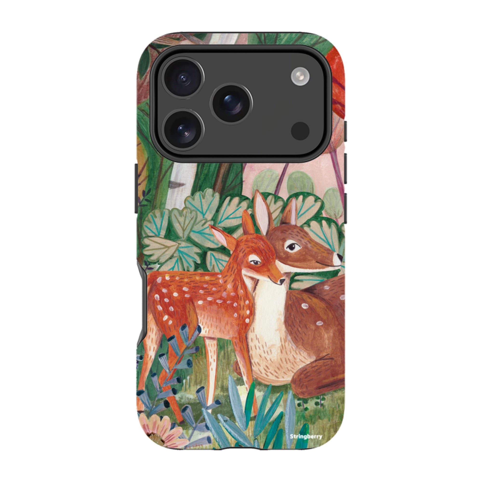 iPhone Tough Case - Deer By Caroline Bonne Muller