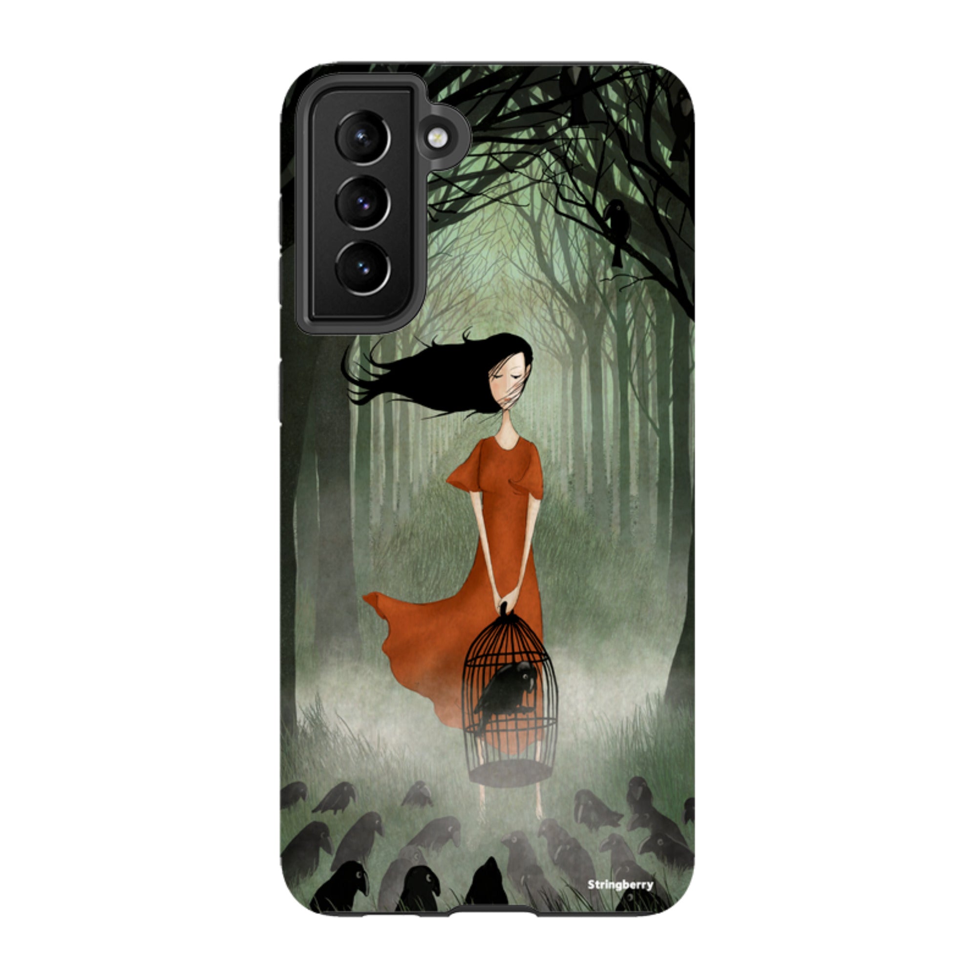 Samsung Tough Case - The Raven Girl By Maja Lindberg