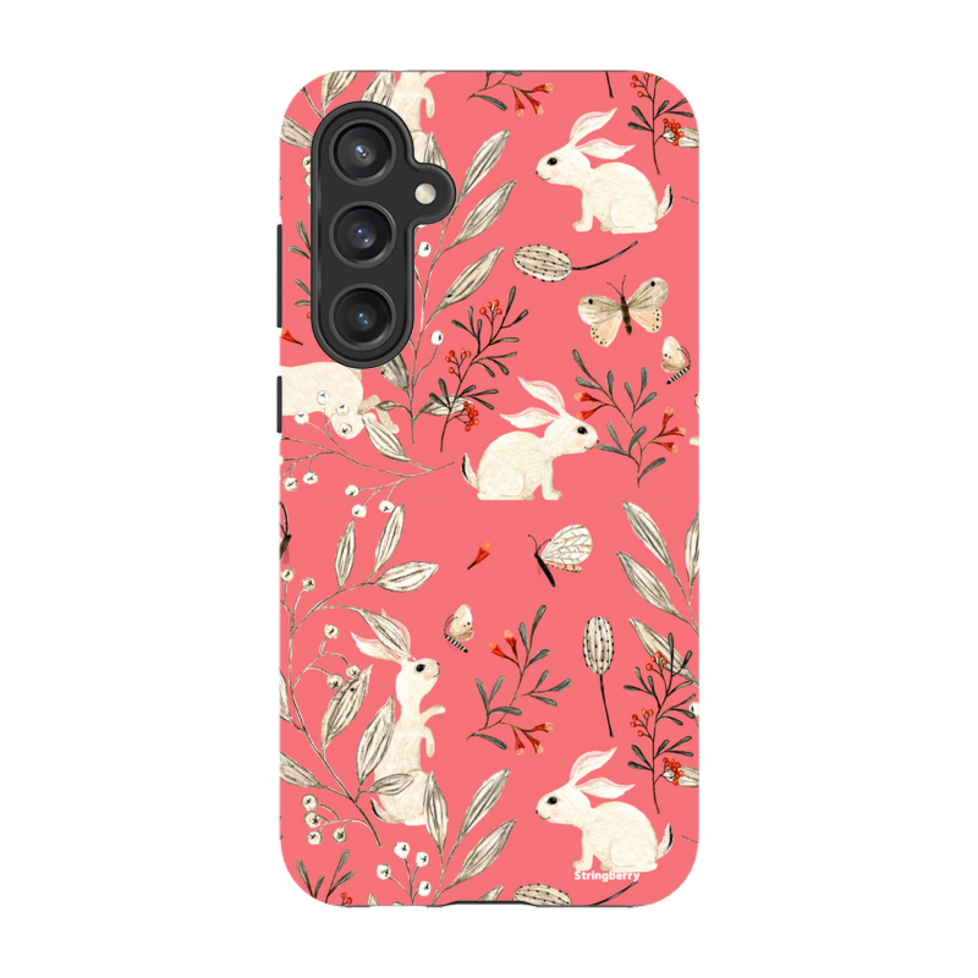 Samsung Tough Case - Bunnies Raspberries By Katherine Quinn