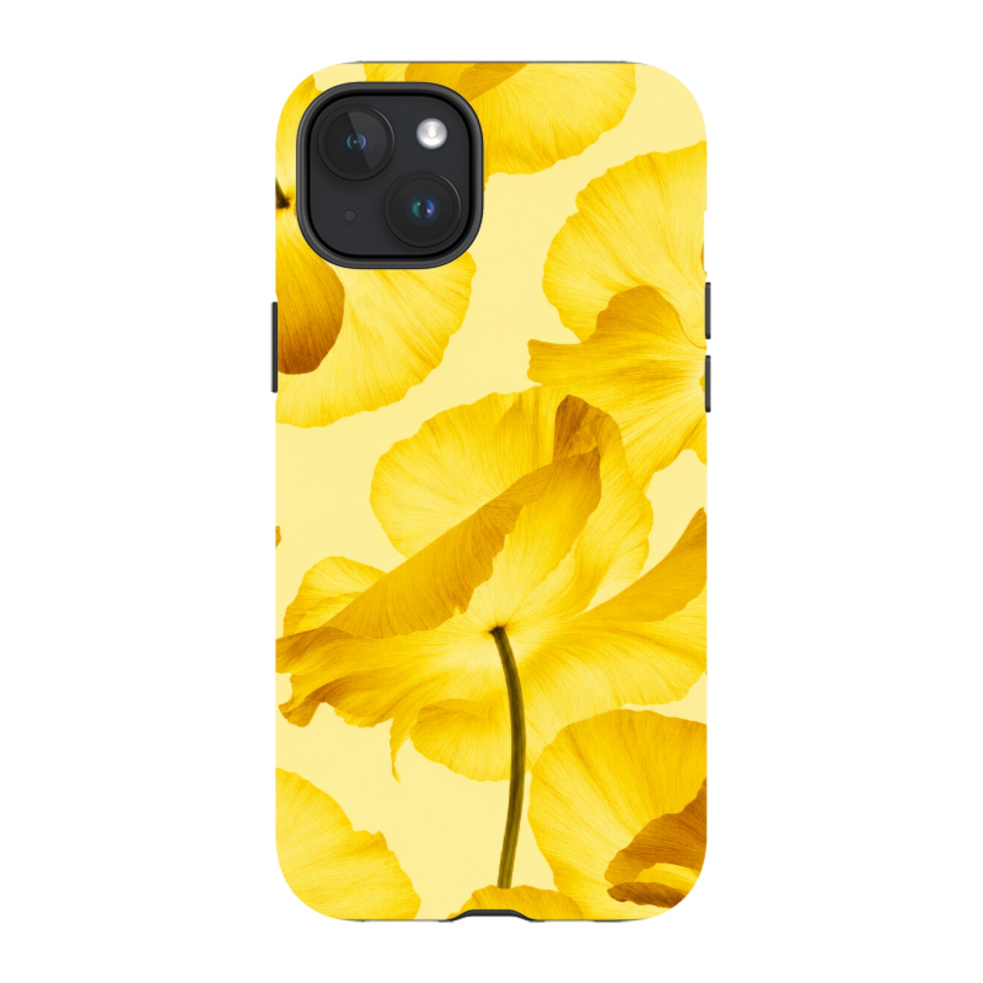 iPhone MagSafe Tough Case - Yellow Poppy