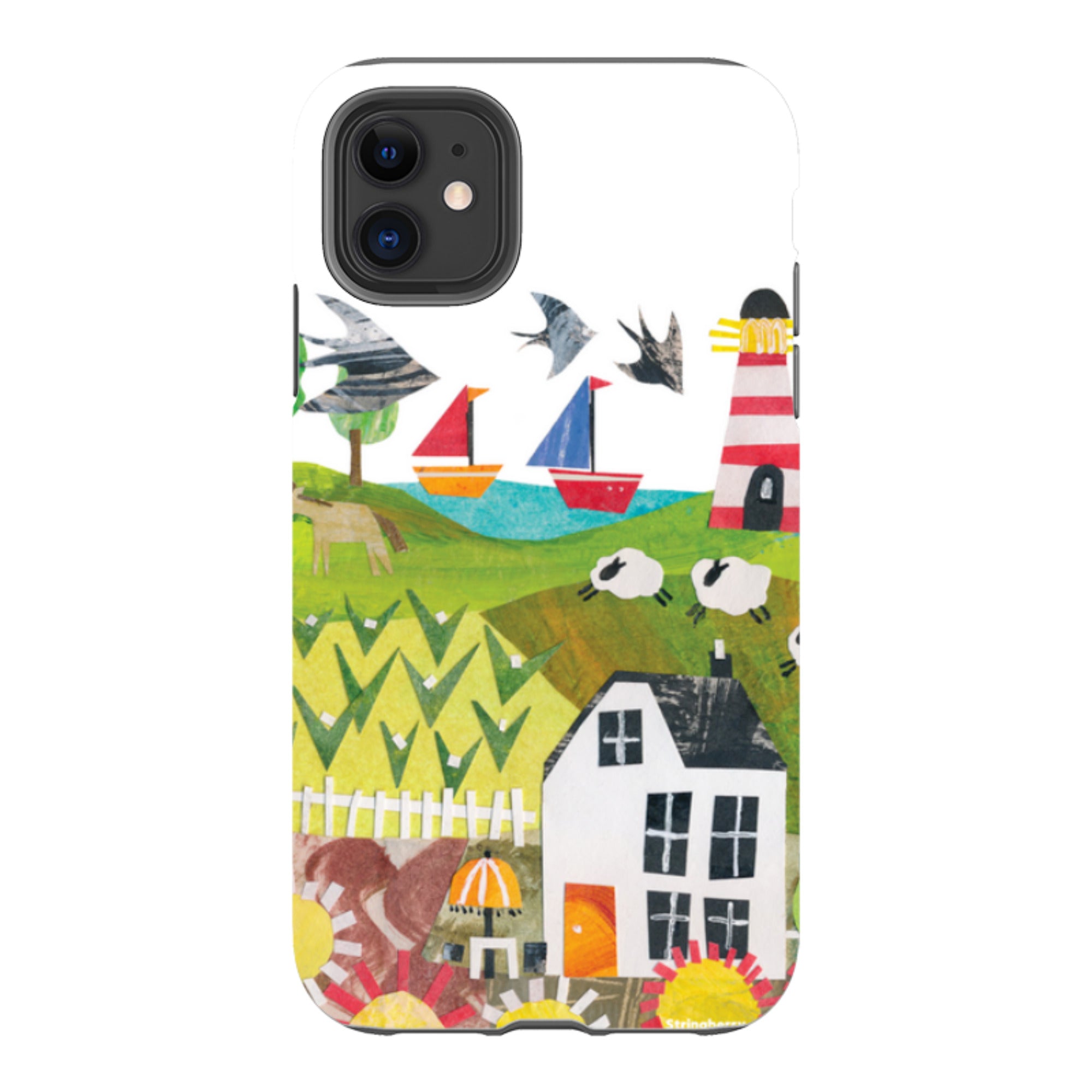 iPhone Tough Case - Countryscape I By Tracey English