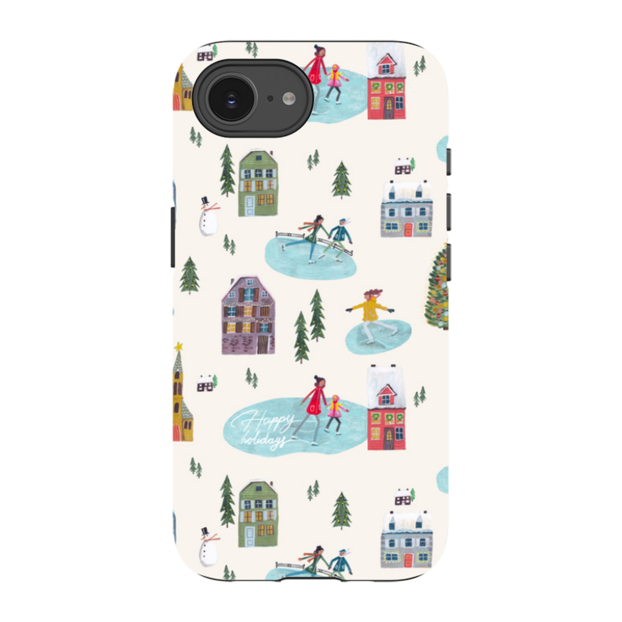 iPhone Tough Case - Happy Holidays By Caroline Bonne Muller