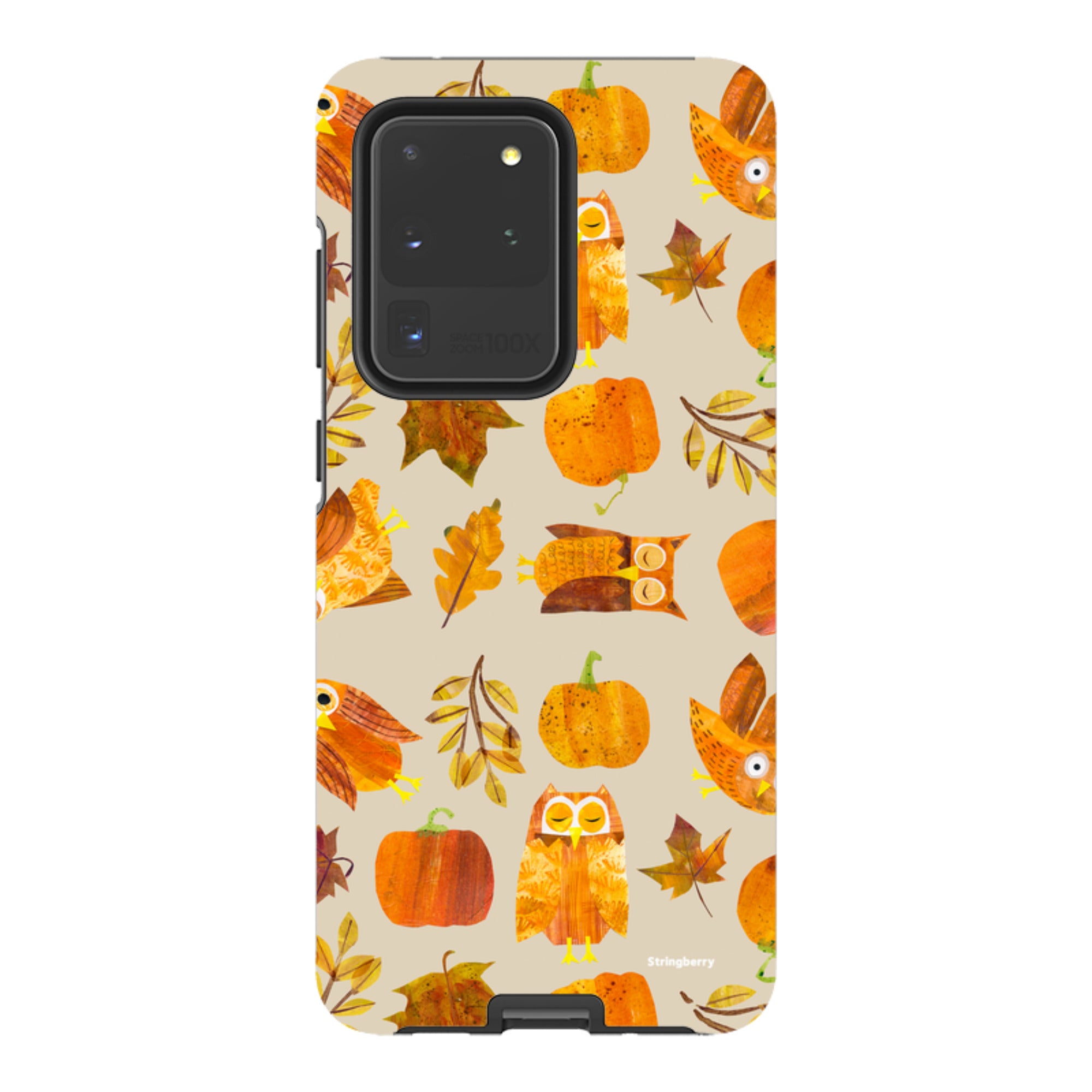 Samsung Tough Case - Pumpkins and Owls By Tracey English
