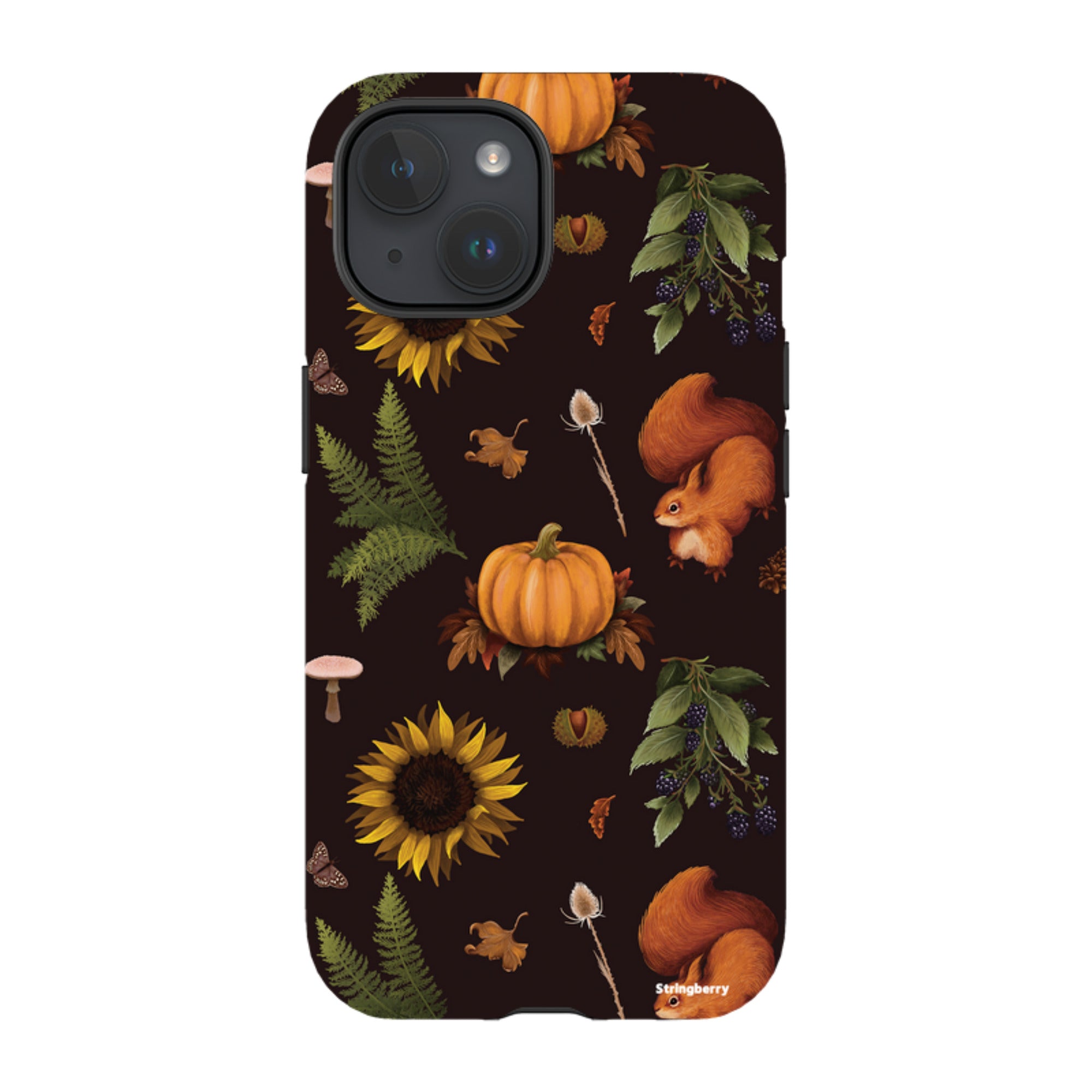 iPhone Tough Case - Autumn Pattern I By Anna Stead