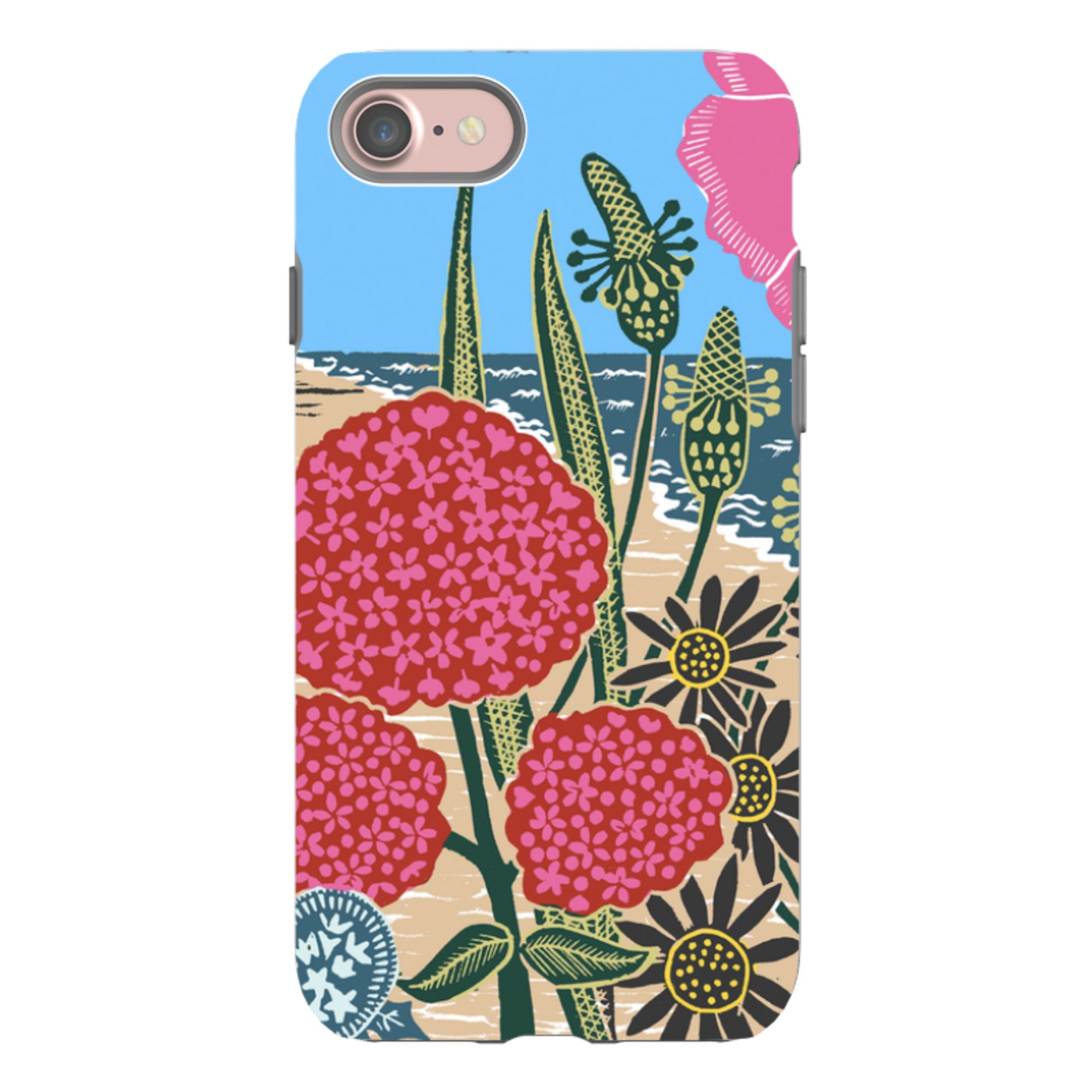 iPhone Tough Case - Beach By Kate Heiss