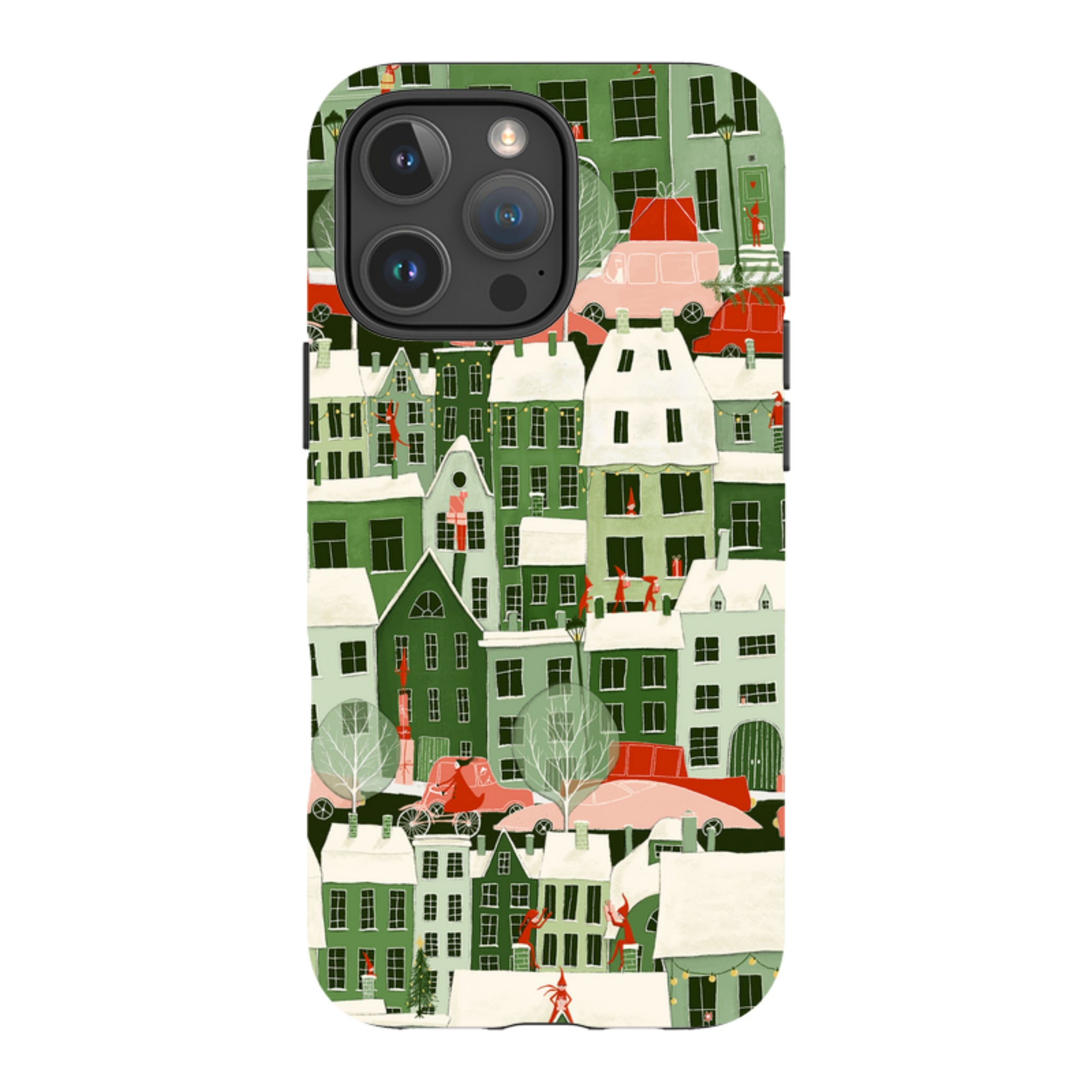 iPhone Tough Case - Christmas City By Maja Lindberg