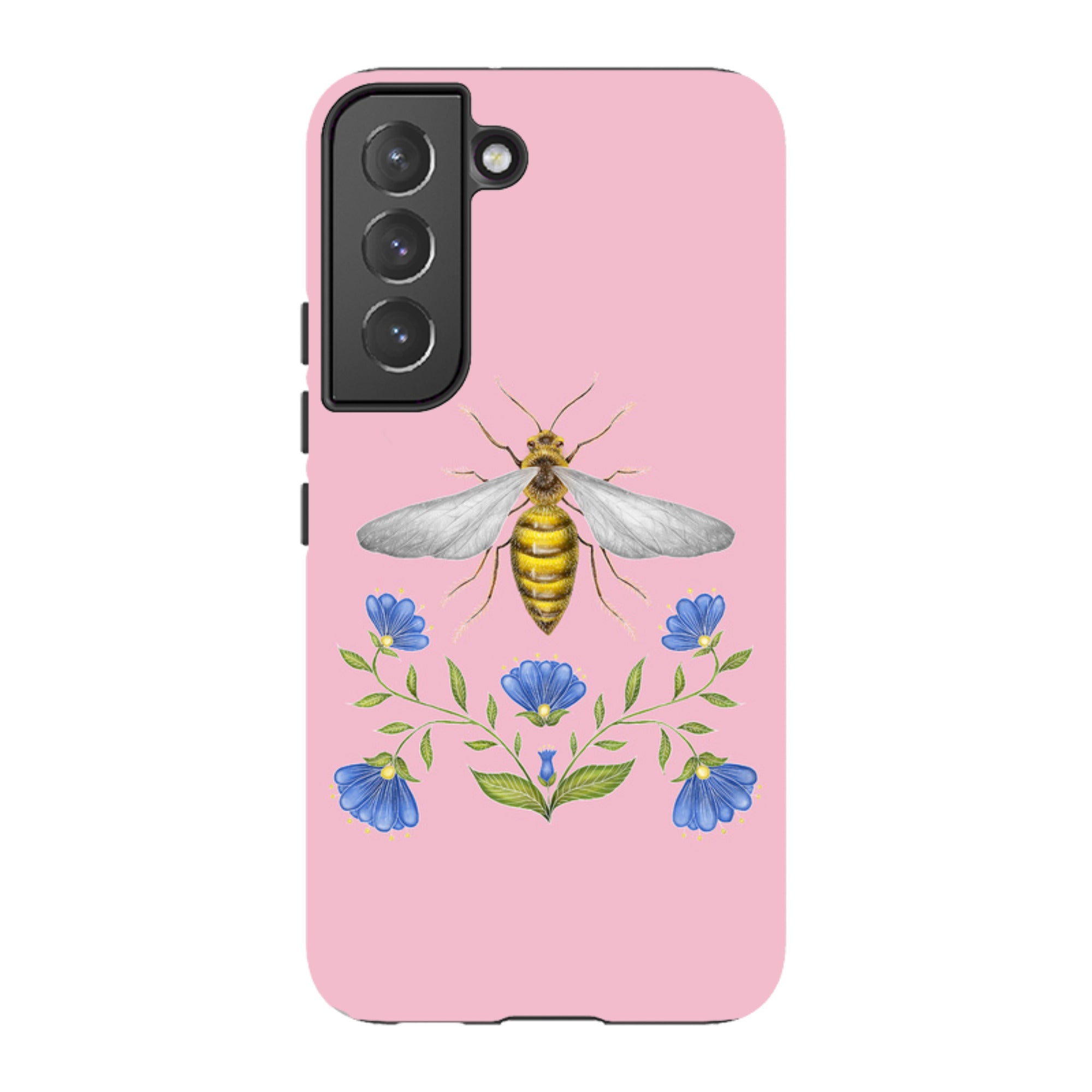 Samsung Tough Case - Wings Of Freedom Pink By Catherine Rowe