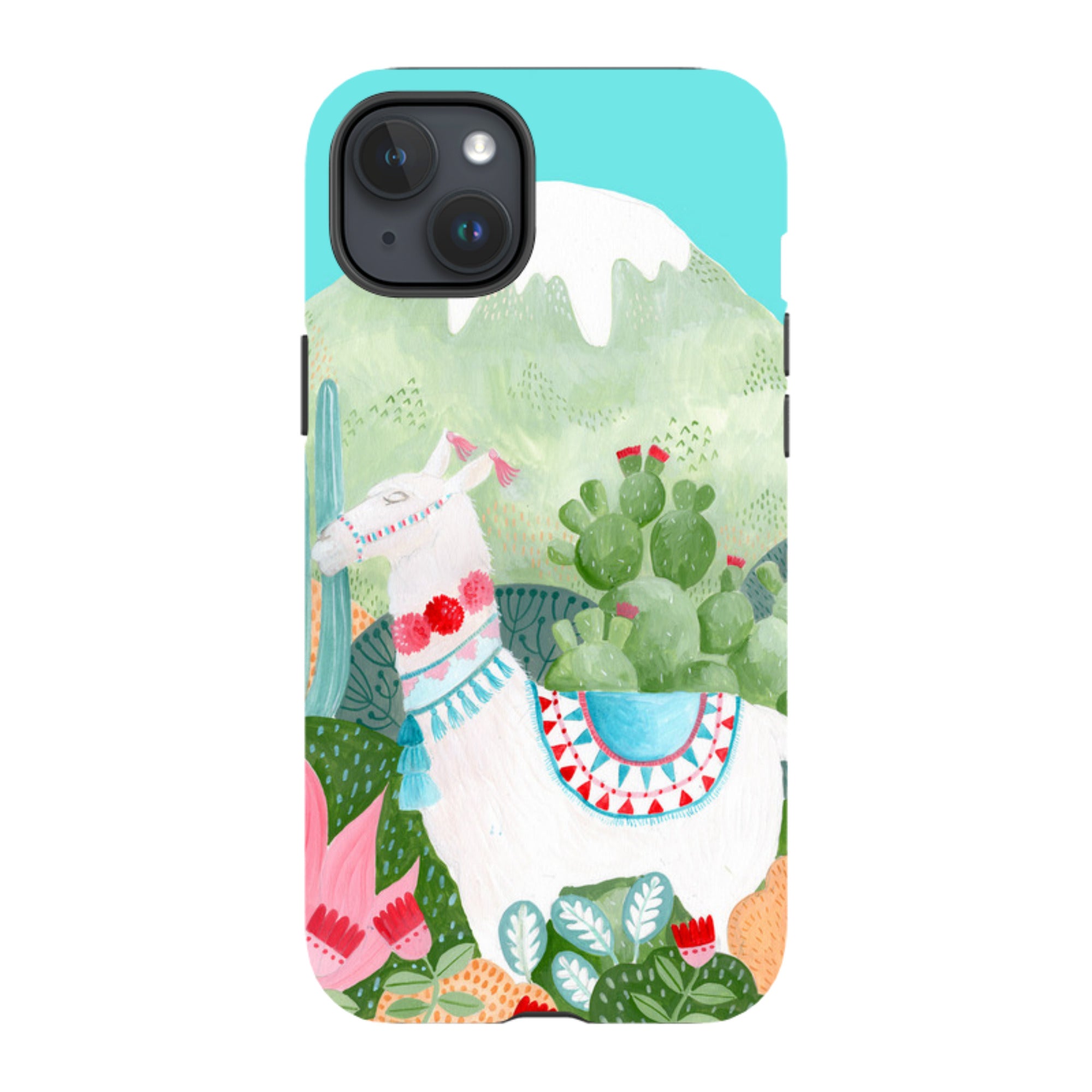 iPhone Tough Case - Llama By Bex Parkin