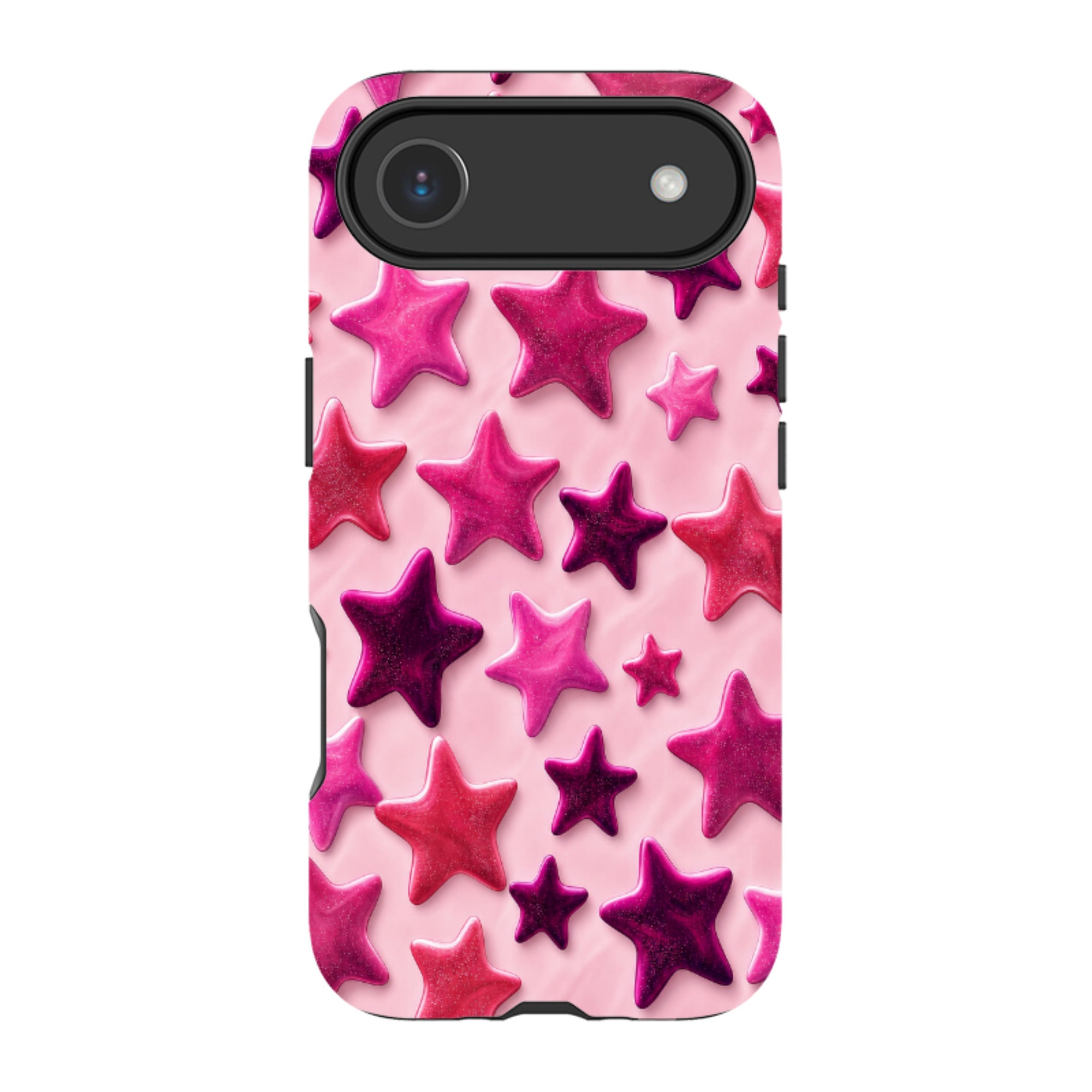 iPhone MagSafe Tough Case - Fuchsia Star