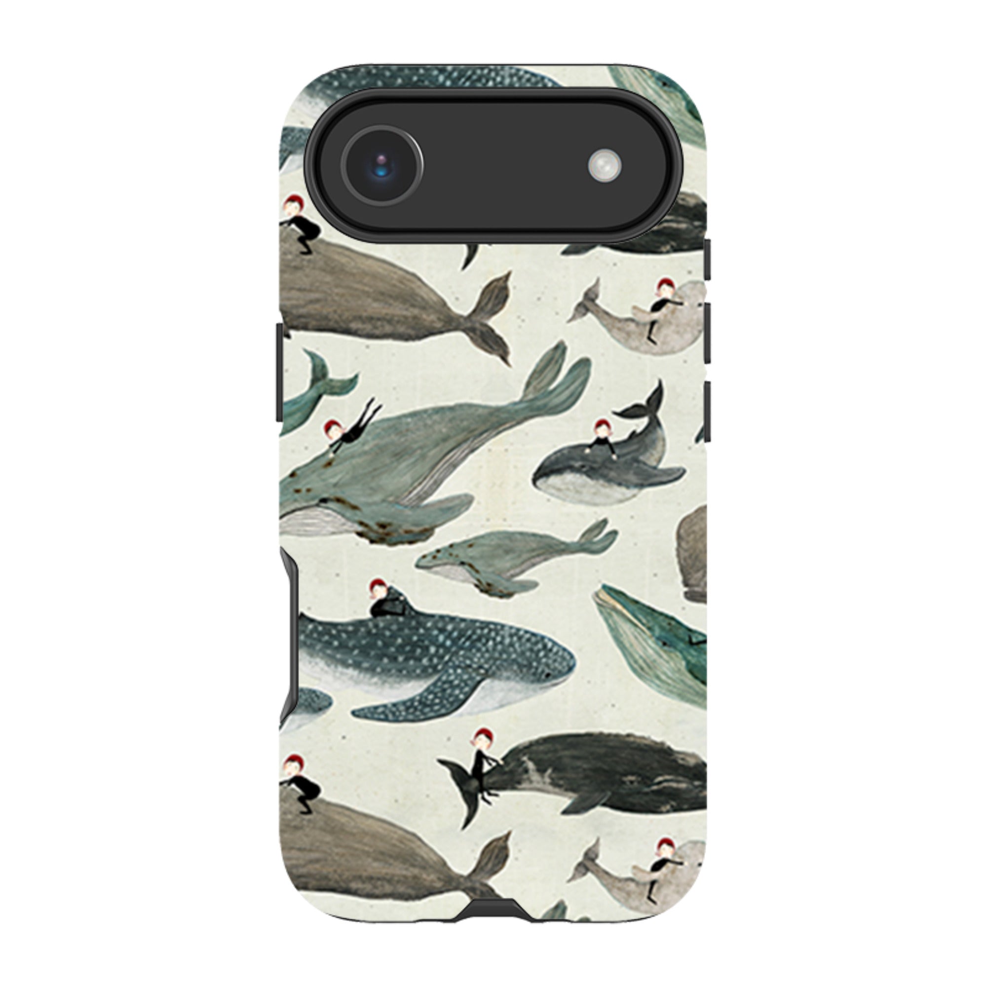 iPhone Tough Case - Whale Rider By Katherine Quinn