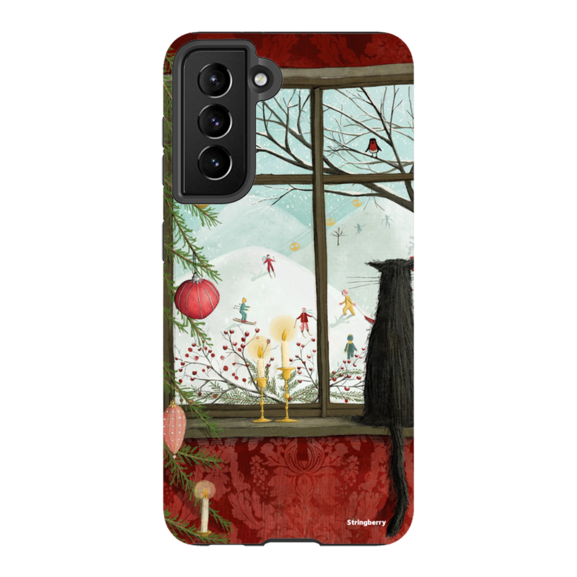 Samsung Tough Case - Christmas Window By Maja Lindberg