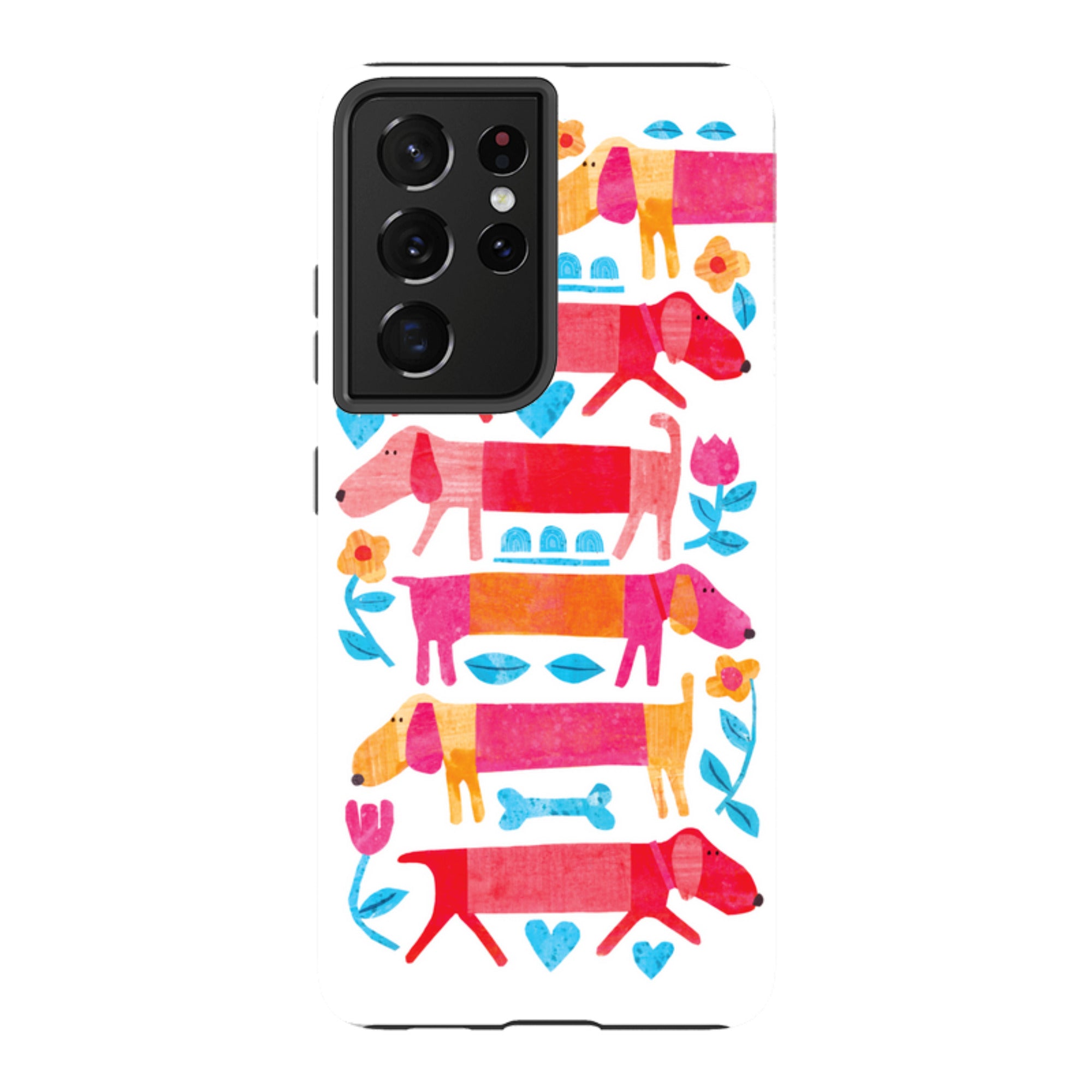 Samsung Tough Case - Sausage Dog By Tracey English