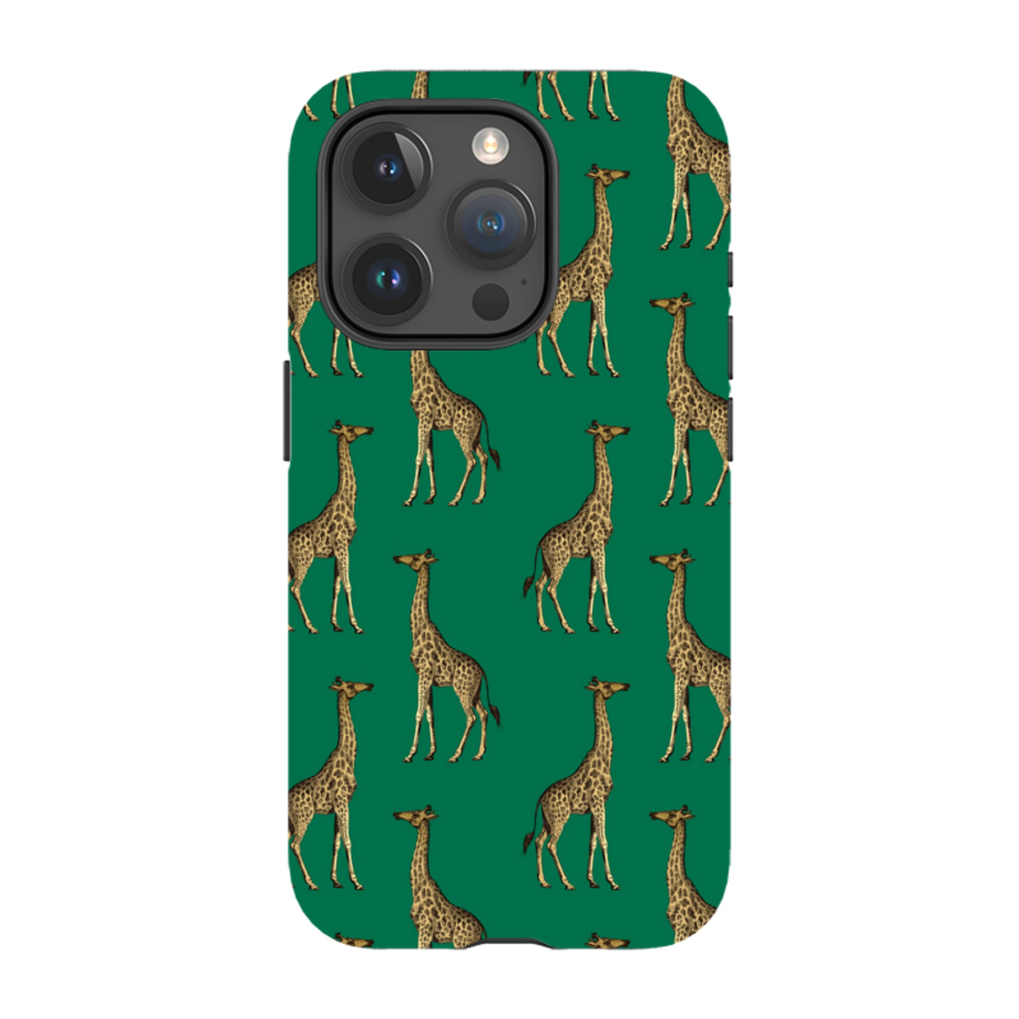 iPhone Tough Case - Green Giraffe