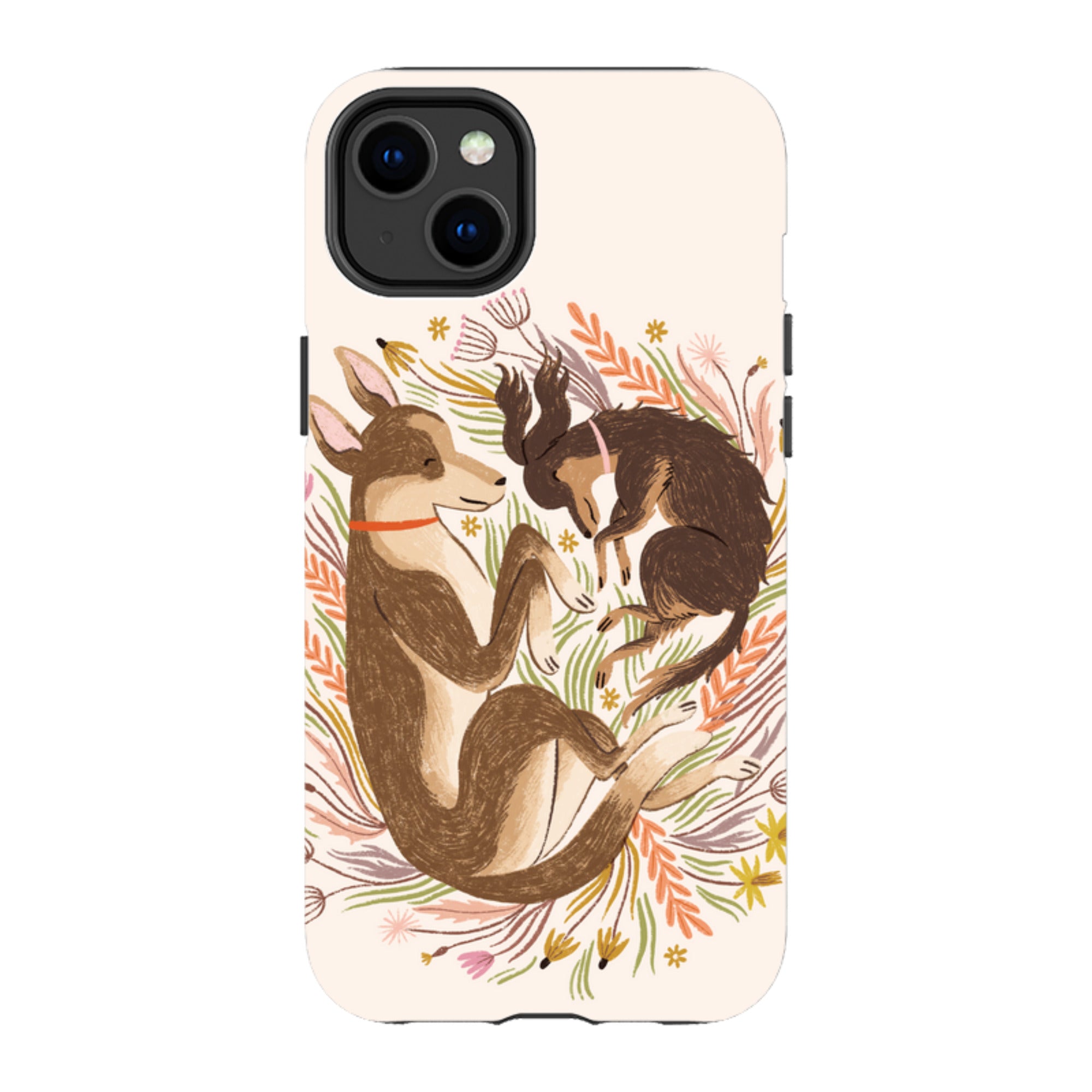 iPhone Tough Case - No Better Dream (Dogs) By Meghann Rader