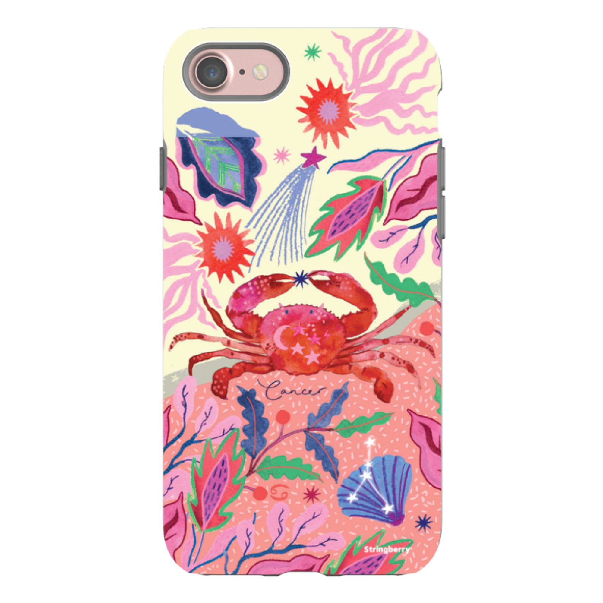 iPhone Tough Case - Cancer By Emma Frances Grant