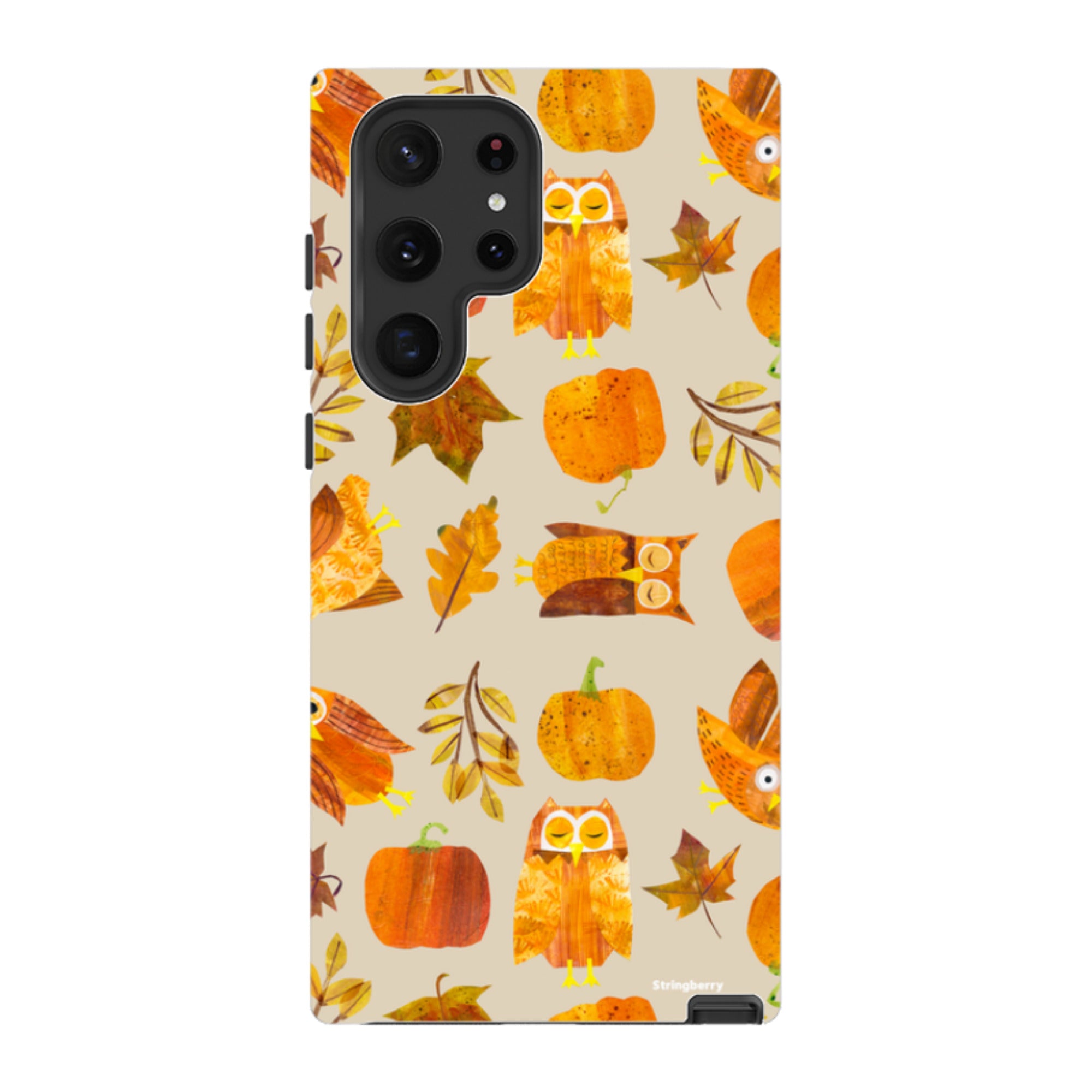 Samsung Tough Case - Pumpkins and Owls By Tracey English