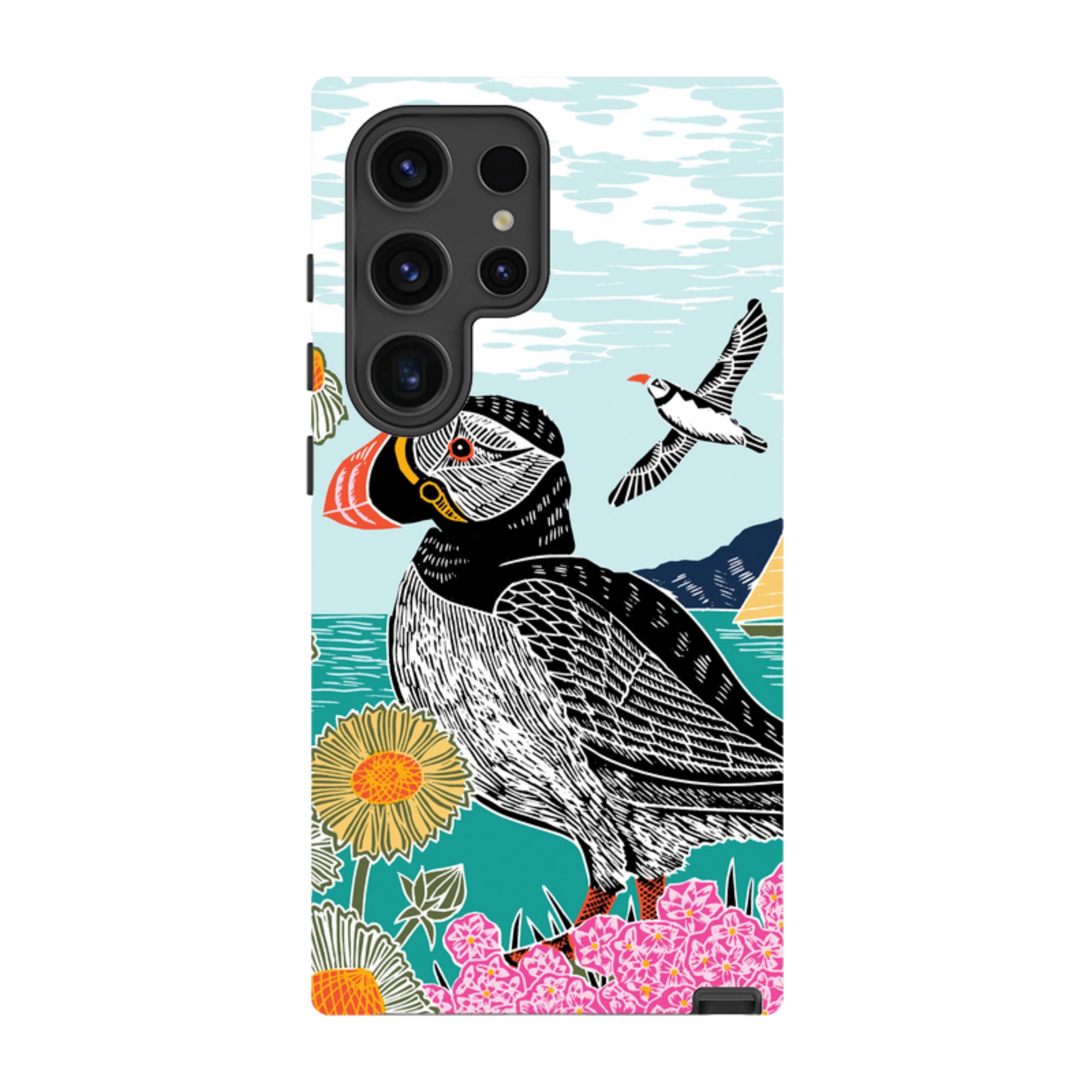 Samsung Tough  Case - Proud Puffin By Kate heiss