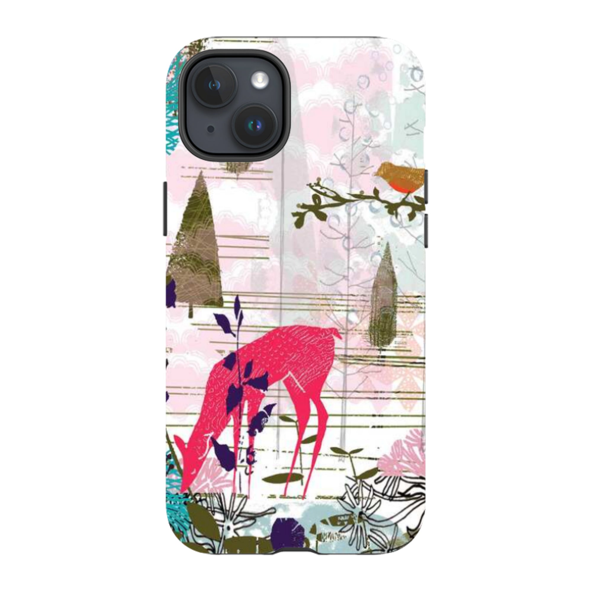 iPhone MagSafe Tough Case -  Forest Tale Robin Song By Tiffany Lynch