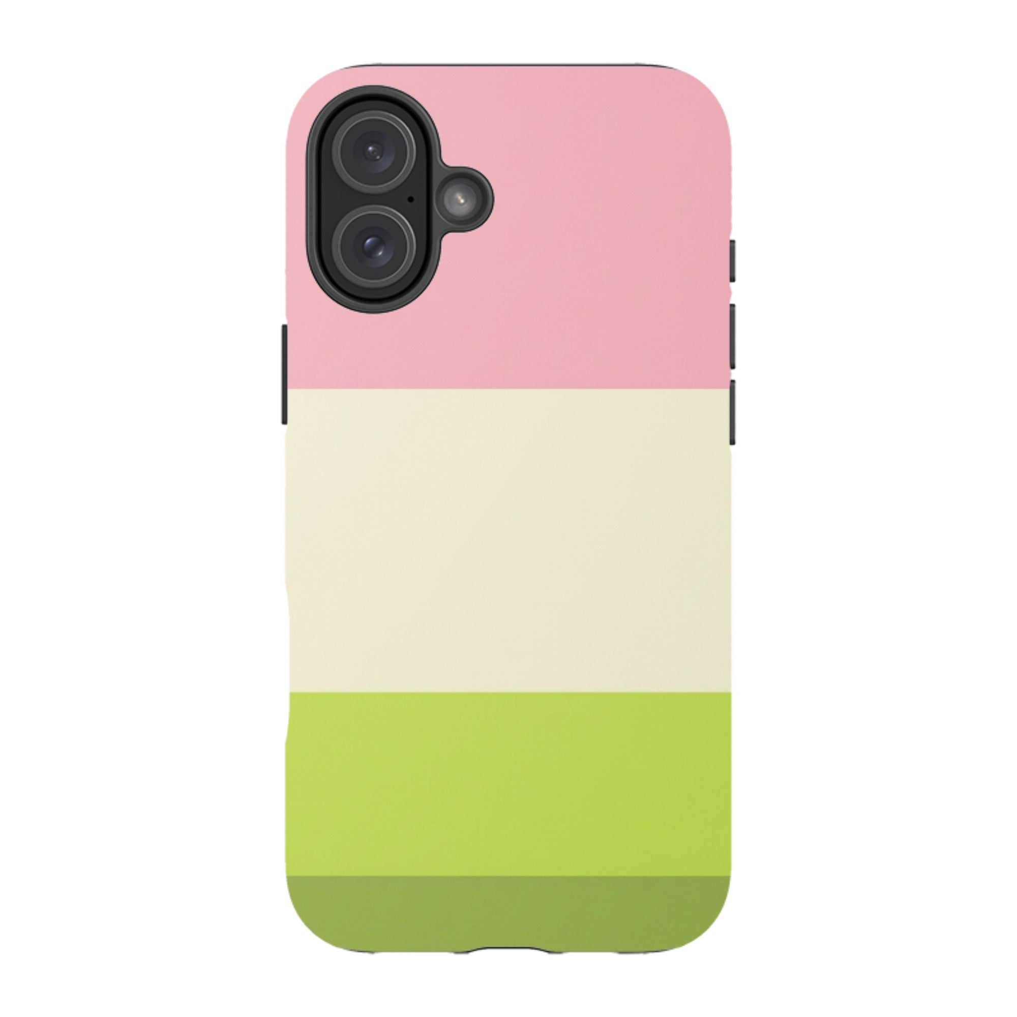 iPhone MagSafe Tough Case - Pink & Sage Green