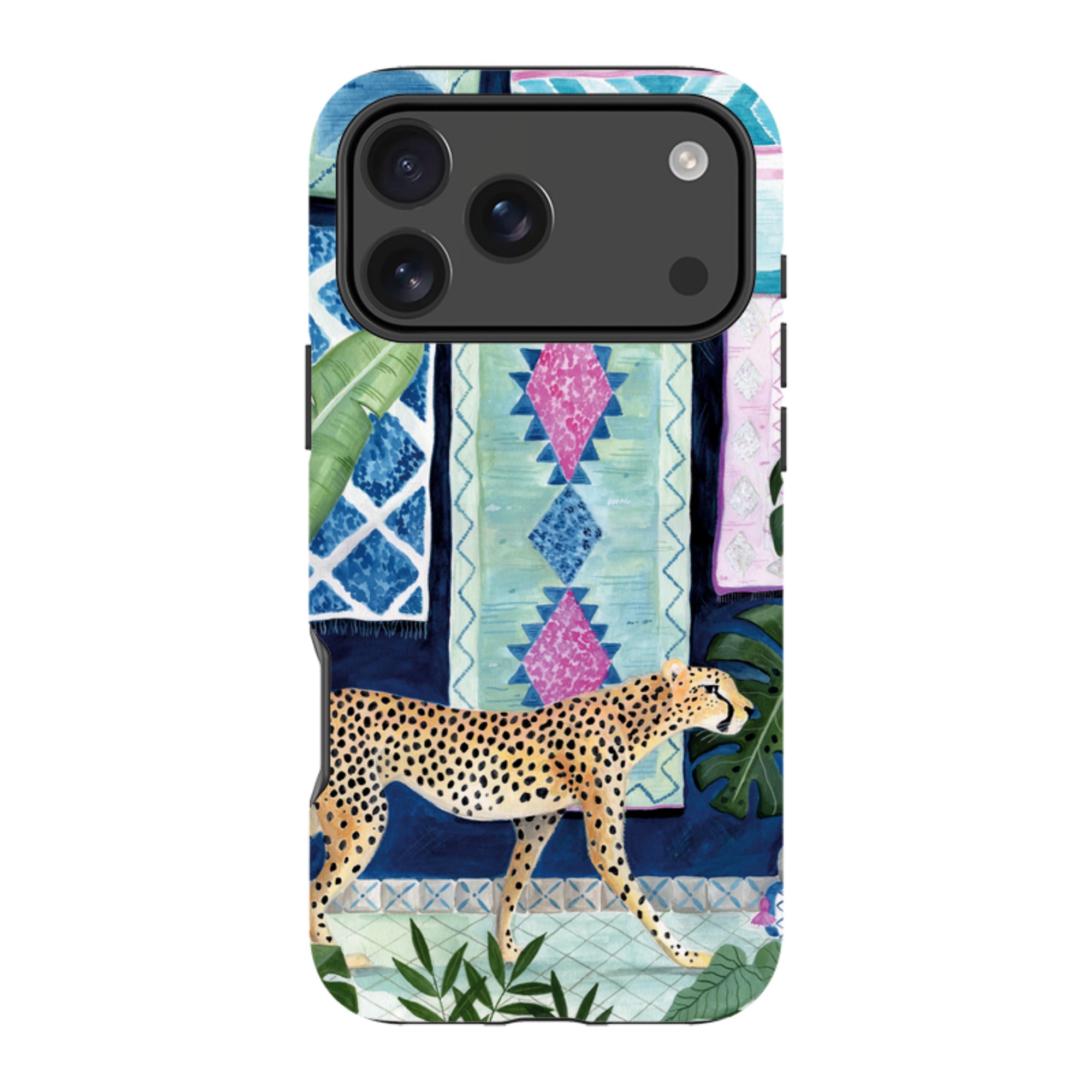 iPhone Tough Case - Morocco Cheetah By Bex Parkin