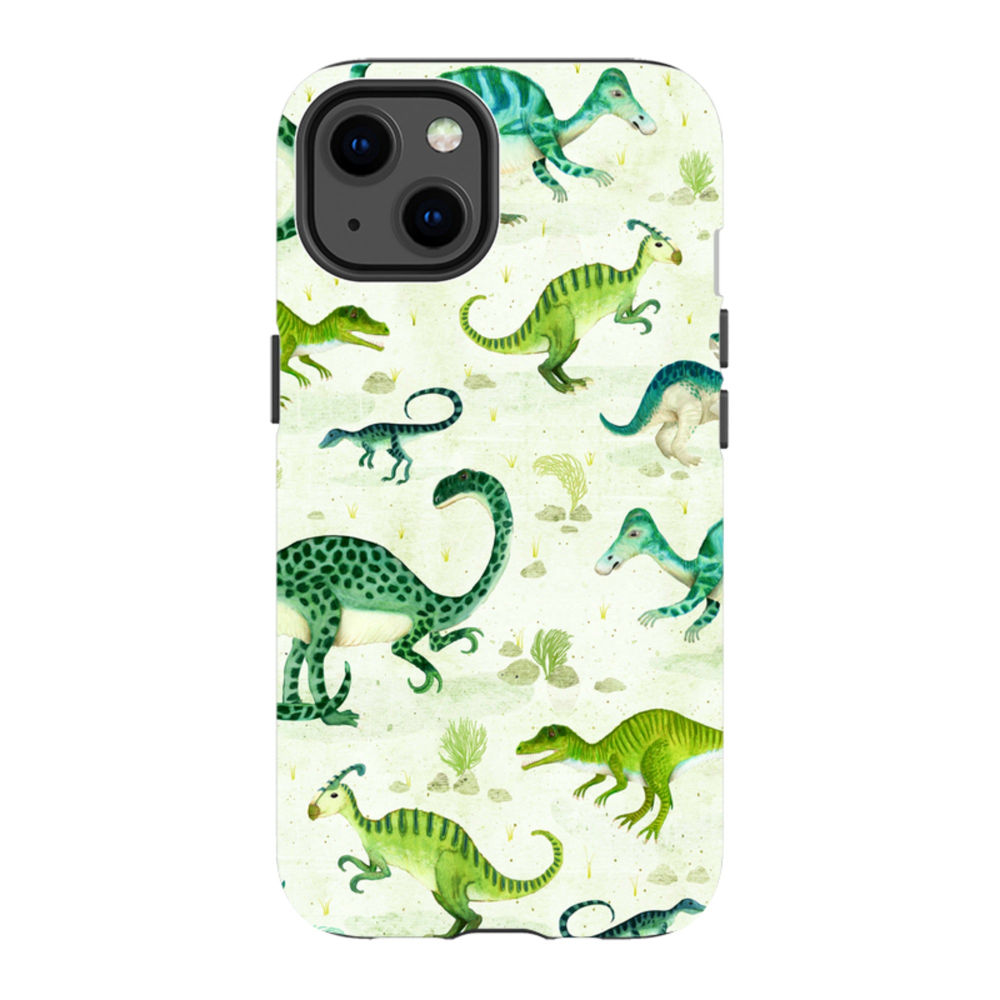 iPhone MagSafe Tough Case - Dinoland By Katherine Quinn