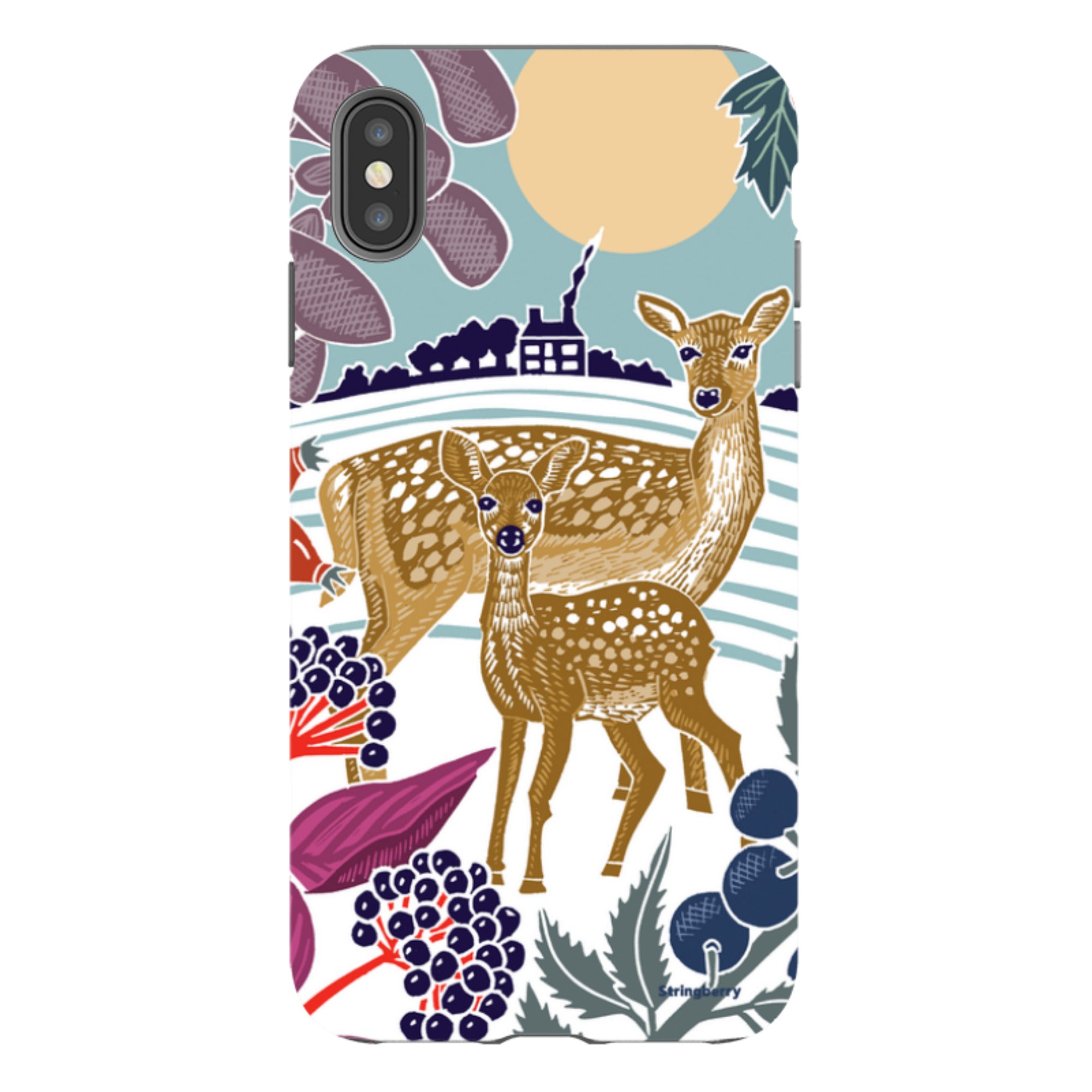 iPhone Tough Case - Deer By Kate Heiss