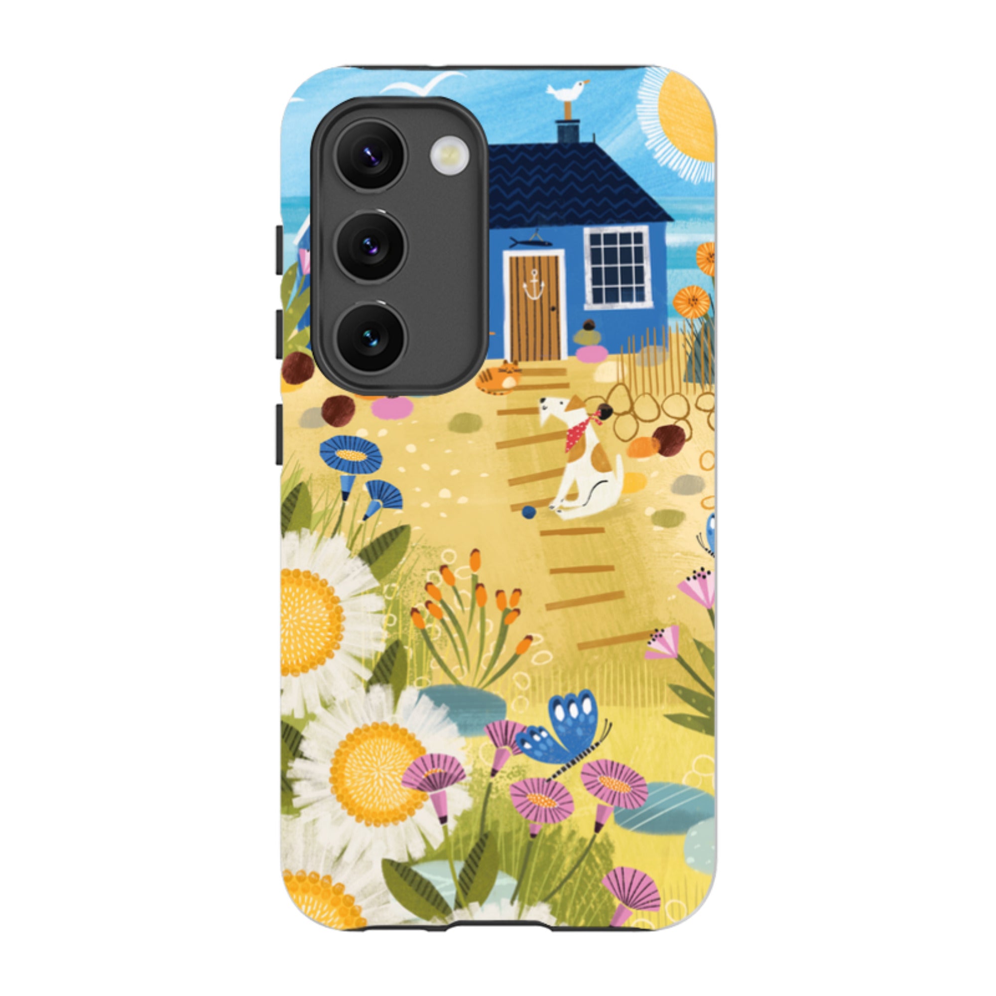 Samsung Tough  Case - Beach House By Ali Brookes