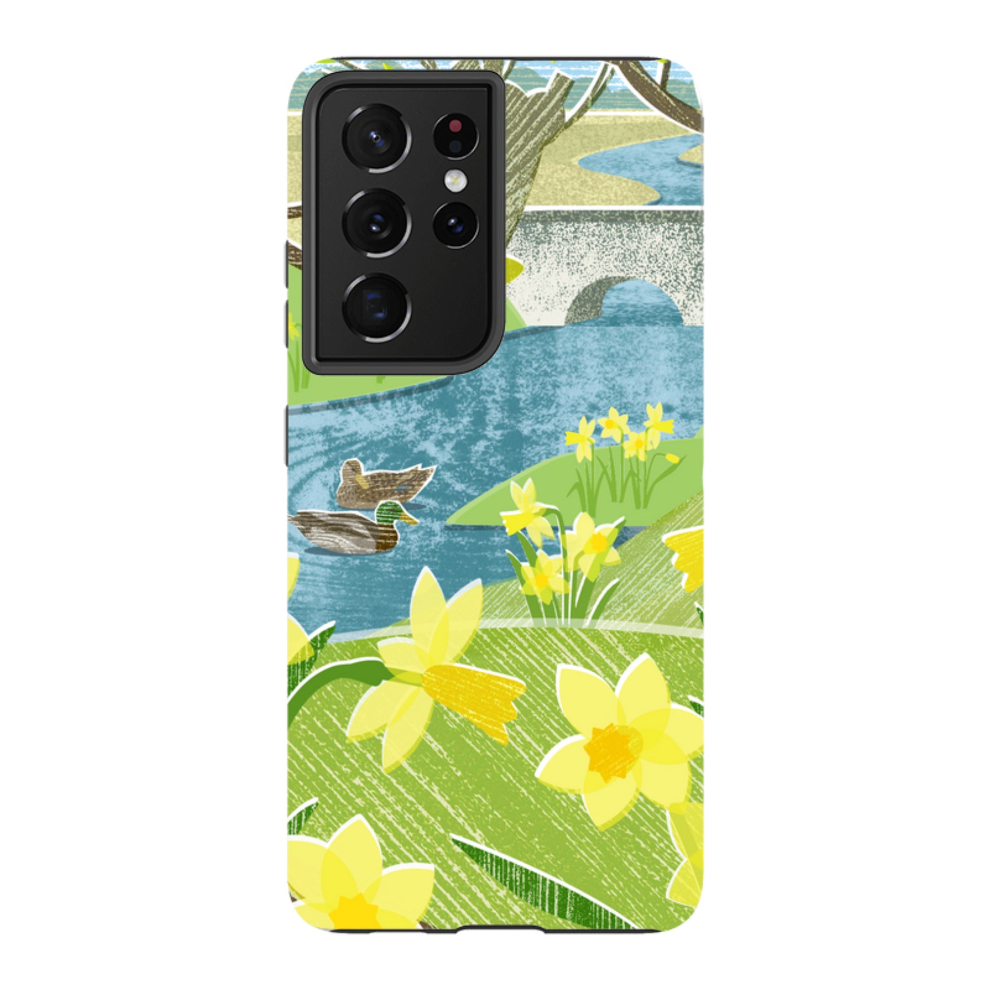 Samsung Tough Case - Daffs And Ducks By Liane Payne