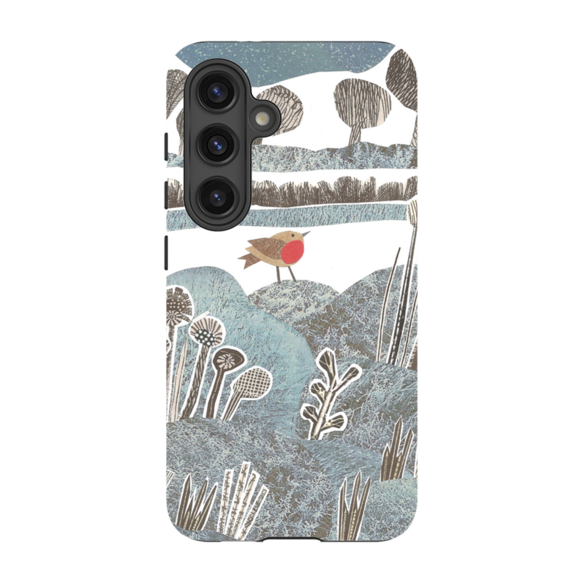 Samsung Tough Case - Frost Robin By Jane Robbins