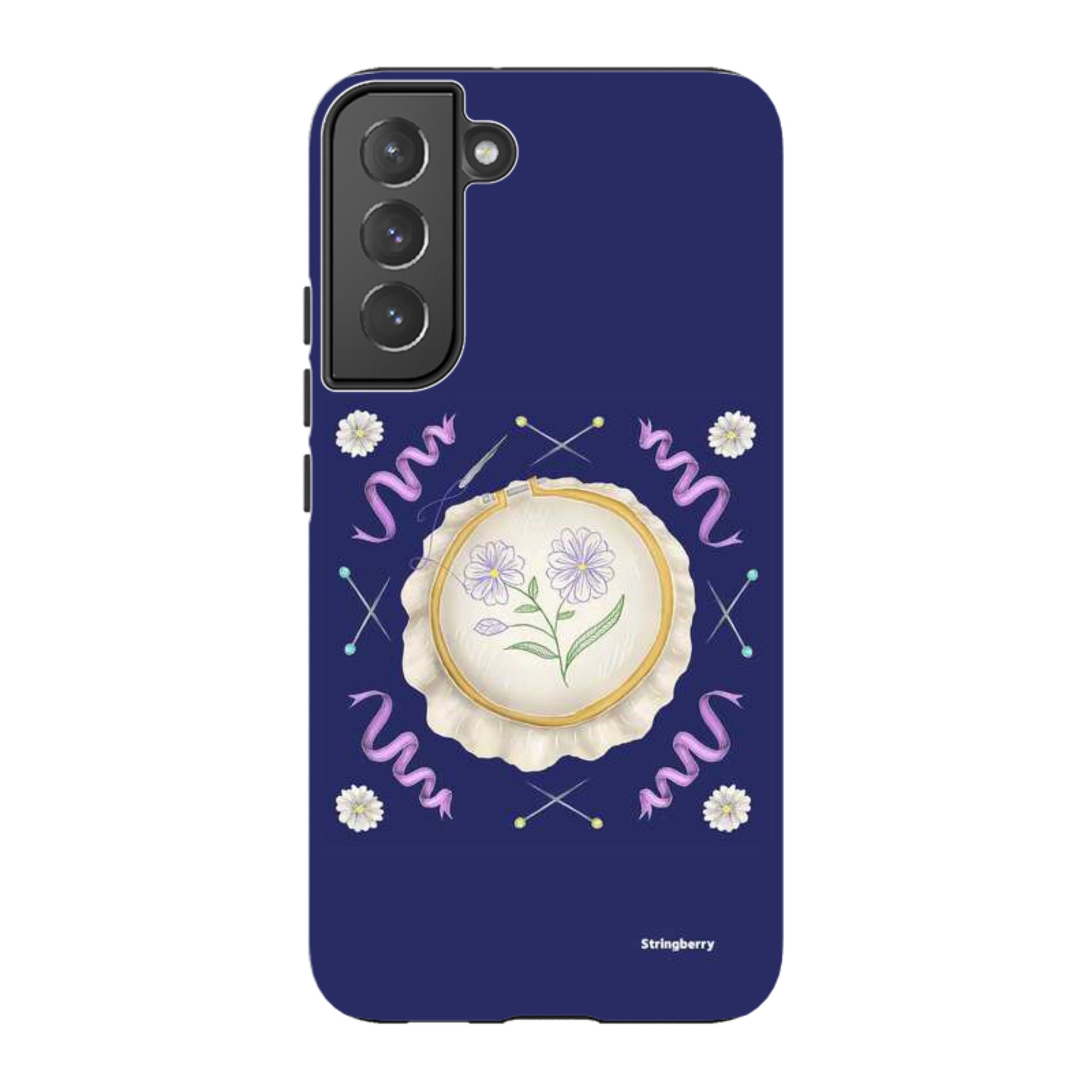 Samsung Tough Case - Daisy Needlework By Catherine Rowe