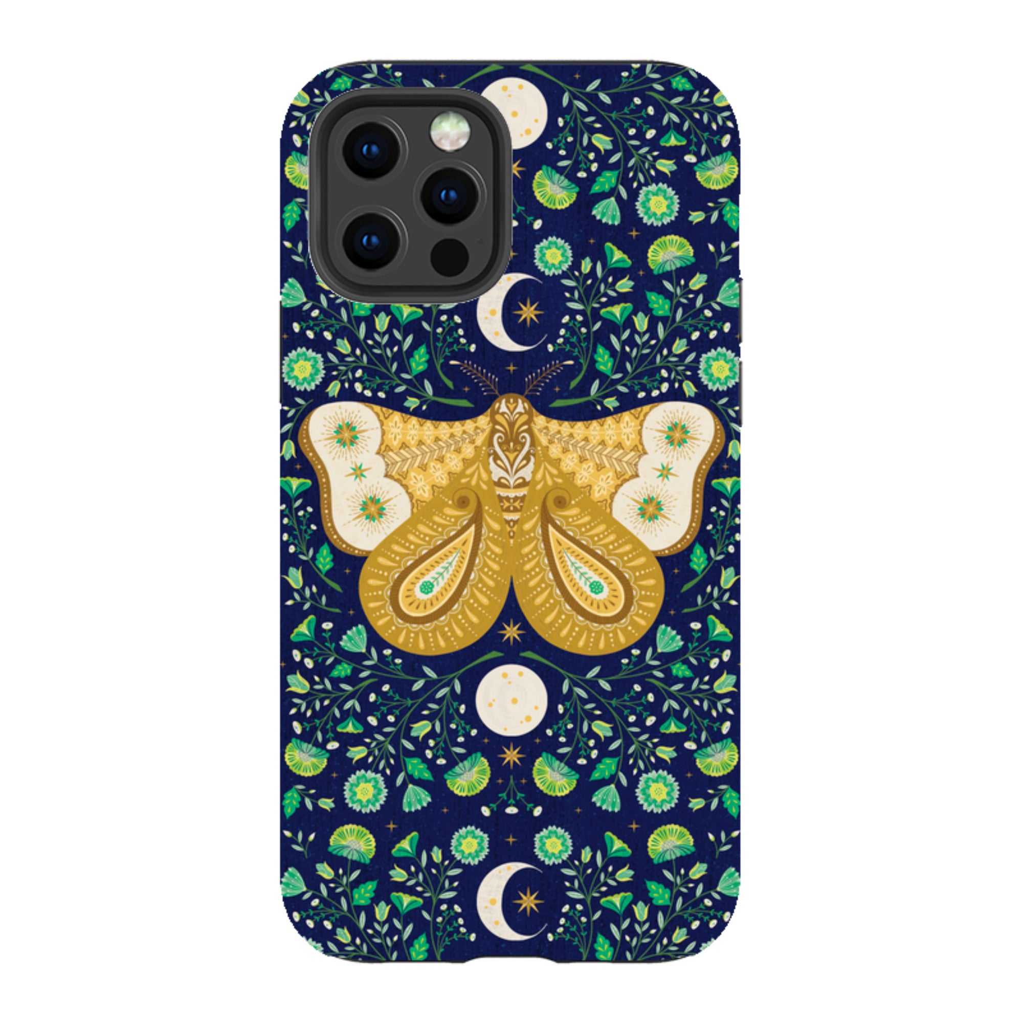 iPhone Tough Case - Moth By Jenny Zemanek
