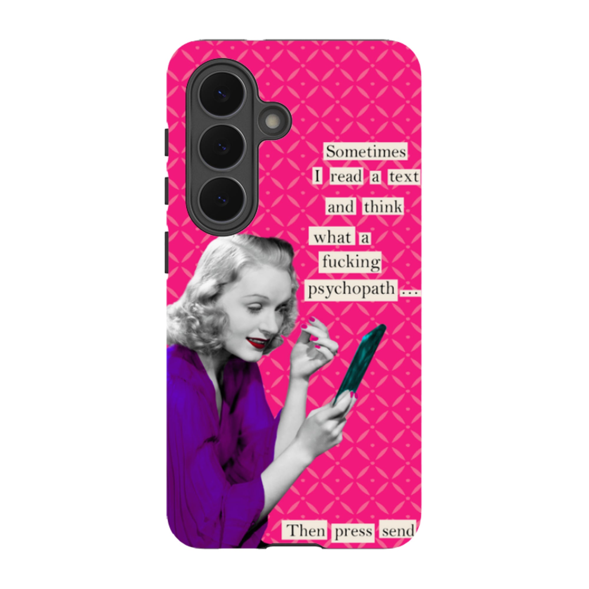 Samsung Tough Case - Psychopath By Clare Jordan