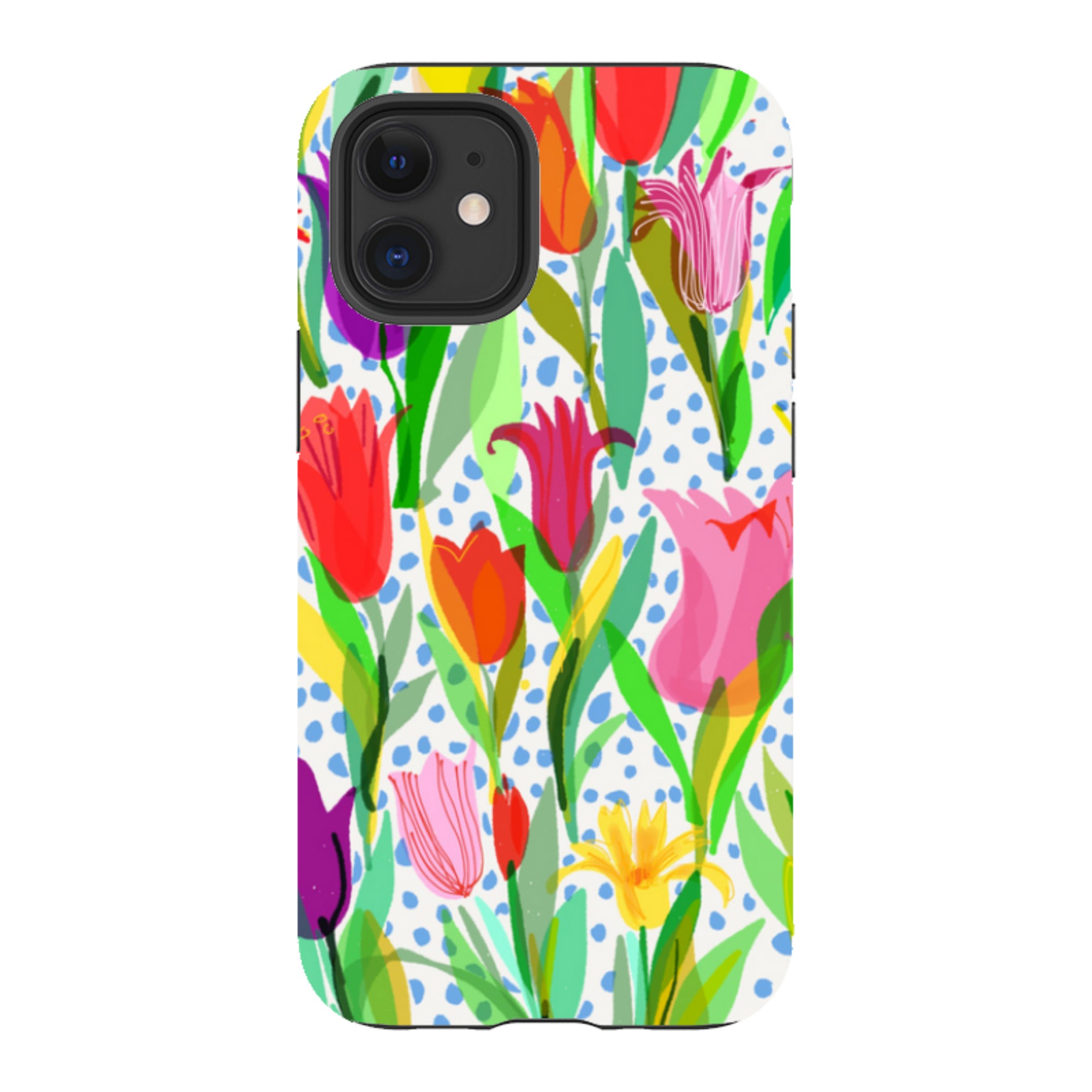 iPhone Tough Case - Tulips By Sarah Campbell
