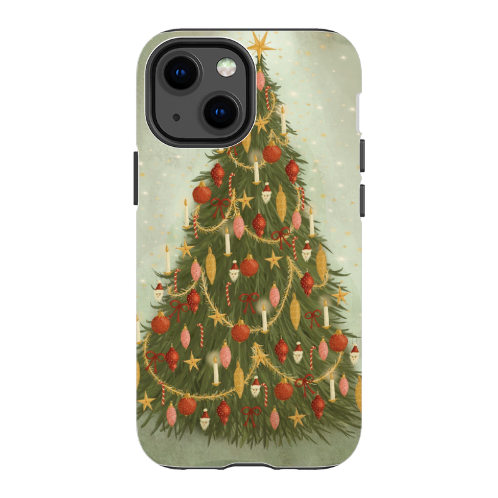iPhone Tough Case - Christmas Tree By Maja Lindberg